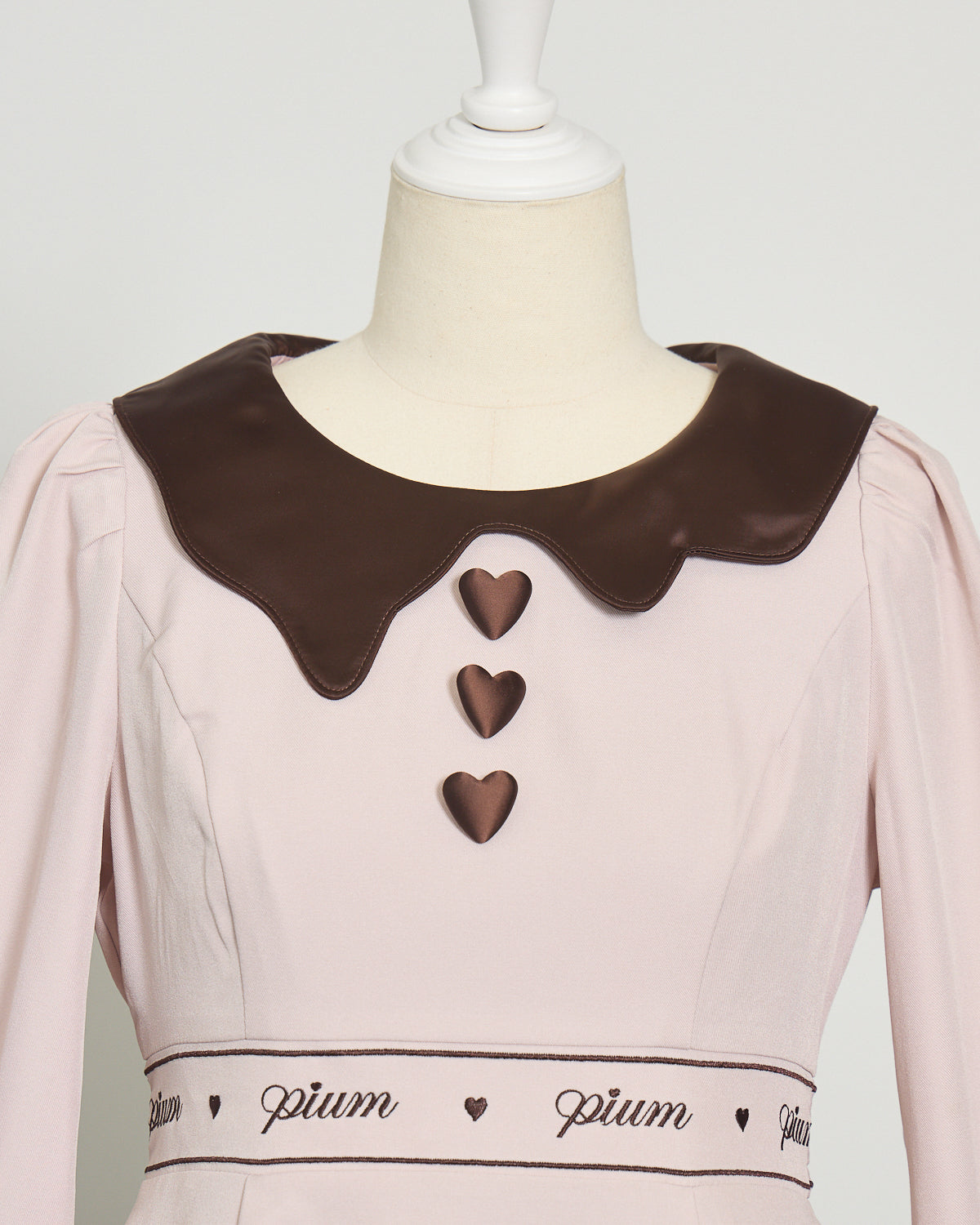 melty chocolateフレアミニワンピース