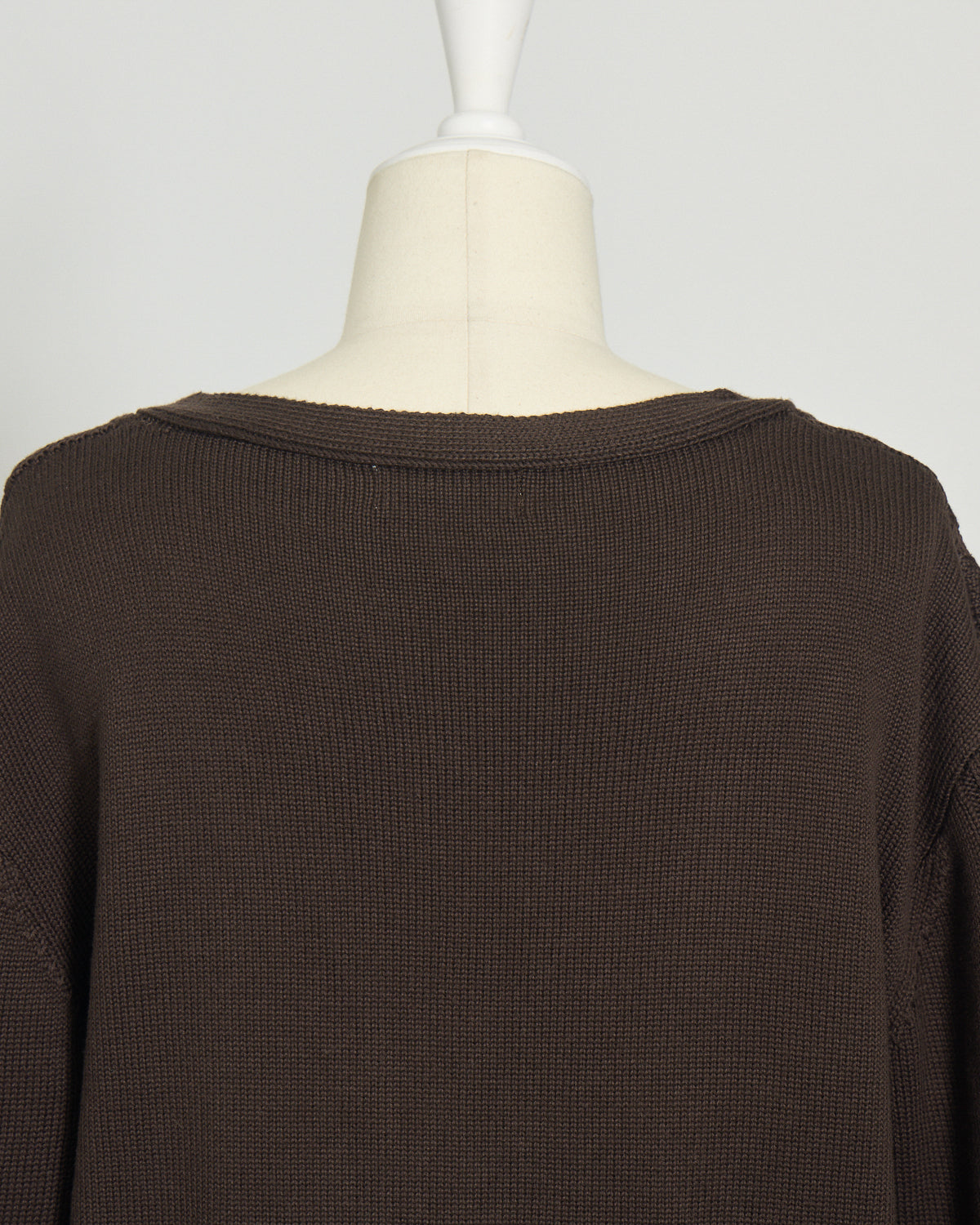 ハートボタンケーブルロングカーデ