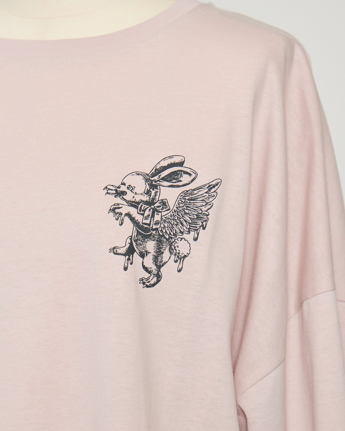 pium bunny sweets box ロングTシャツ