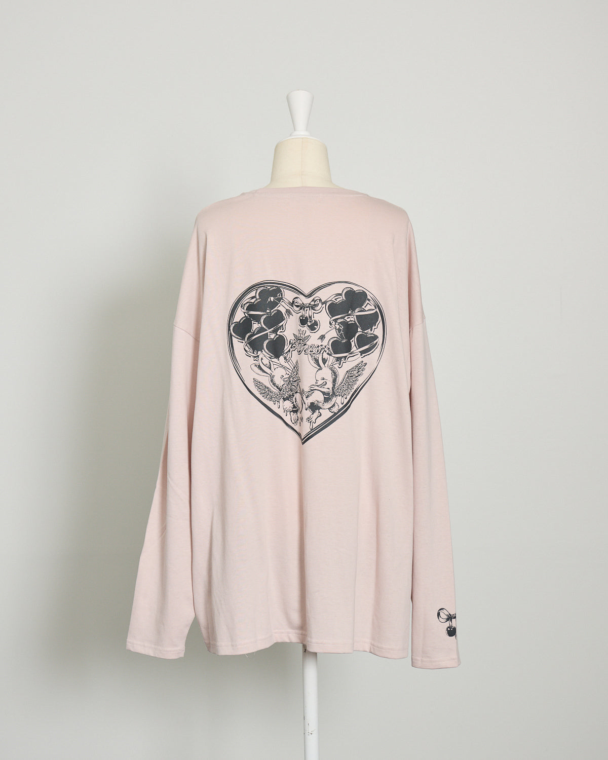 pium bunny sweets box ロングTシャツ