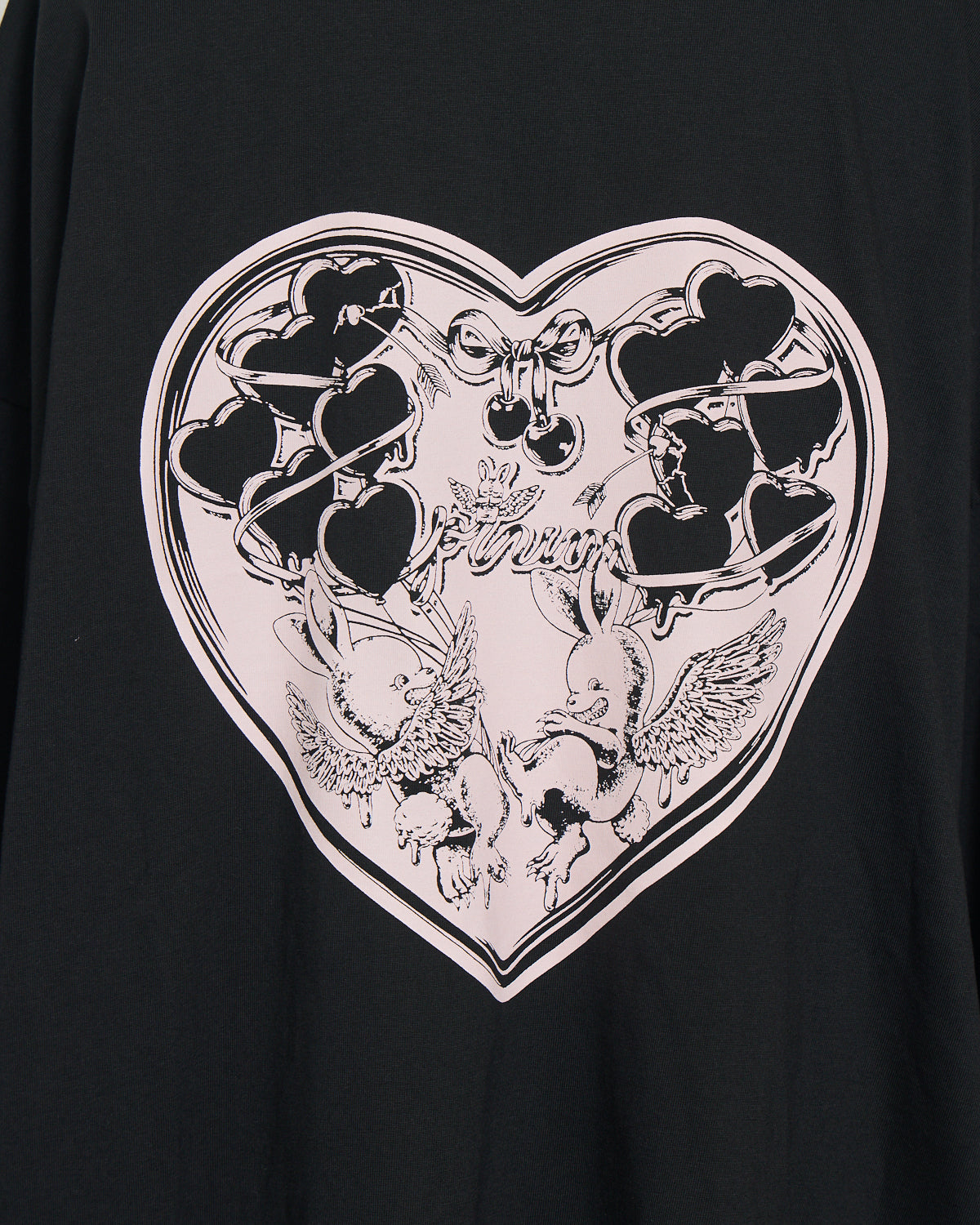 pium bunny sweets box ロングTシャツ