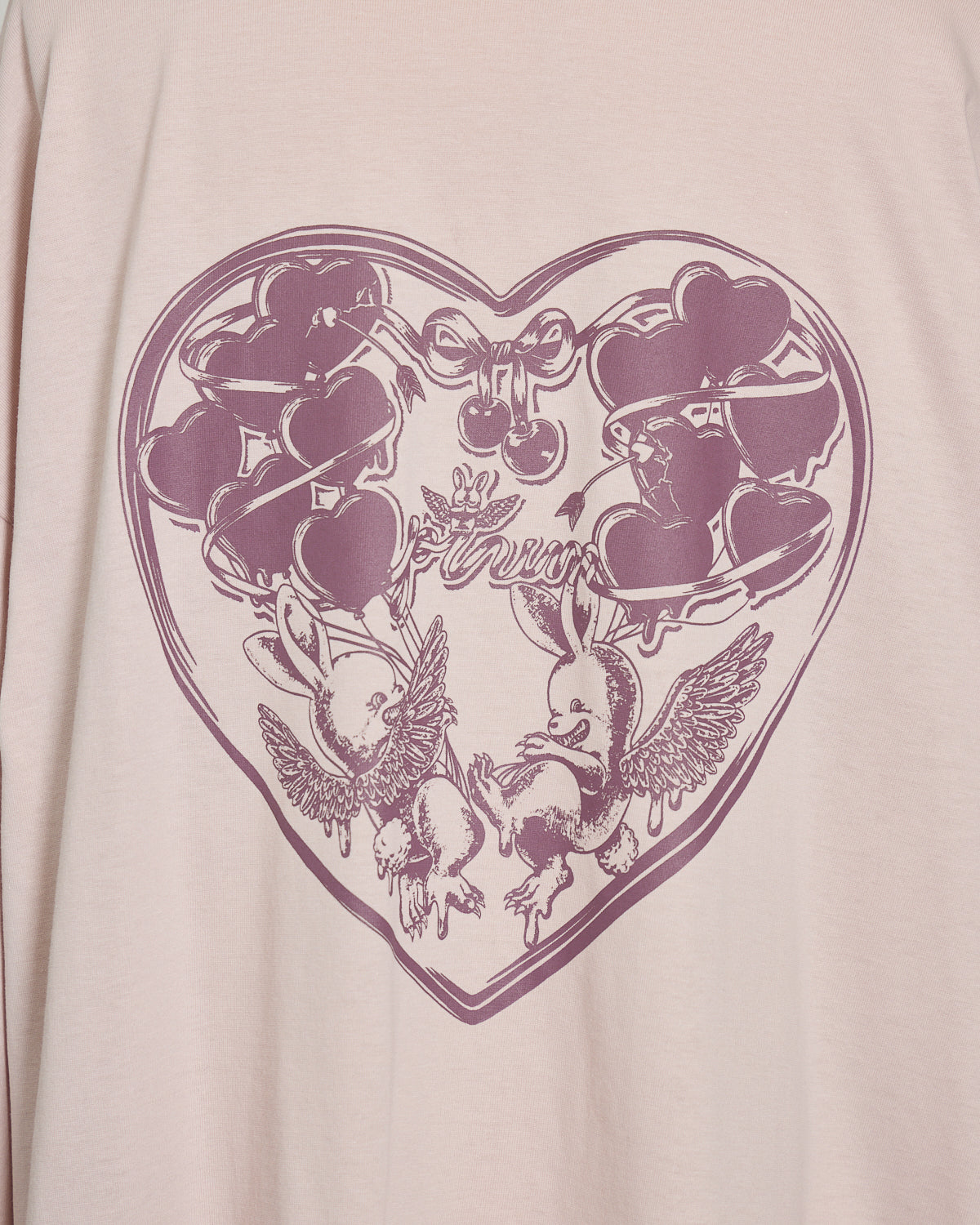 pium bunny sweets box ロングTシャツ