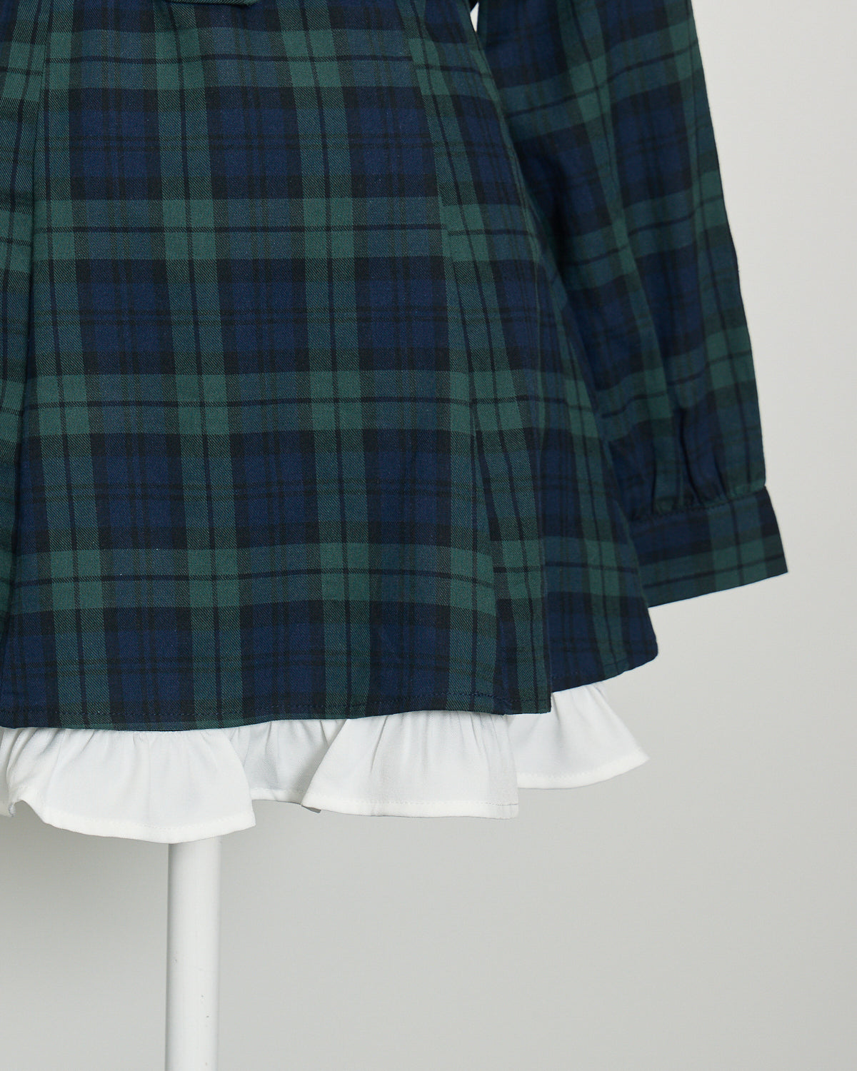 ヨーク切替ベルト付きワンピース