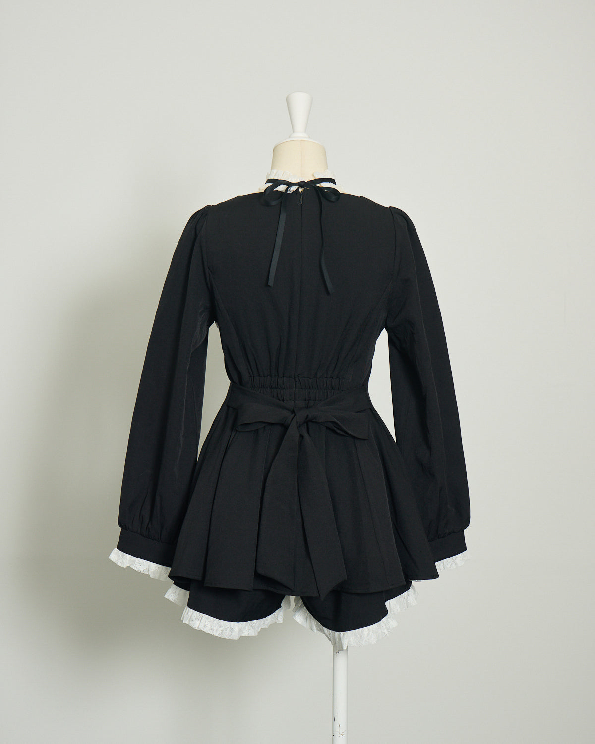 チョーカー付きレース切替セットアップ