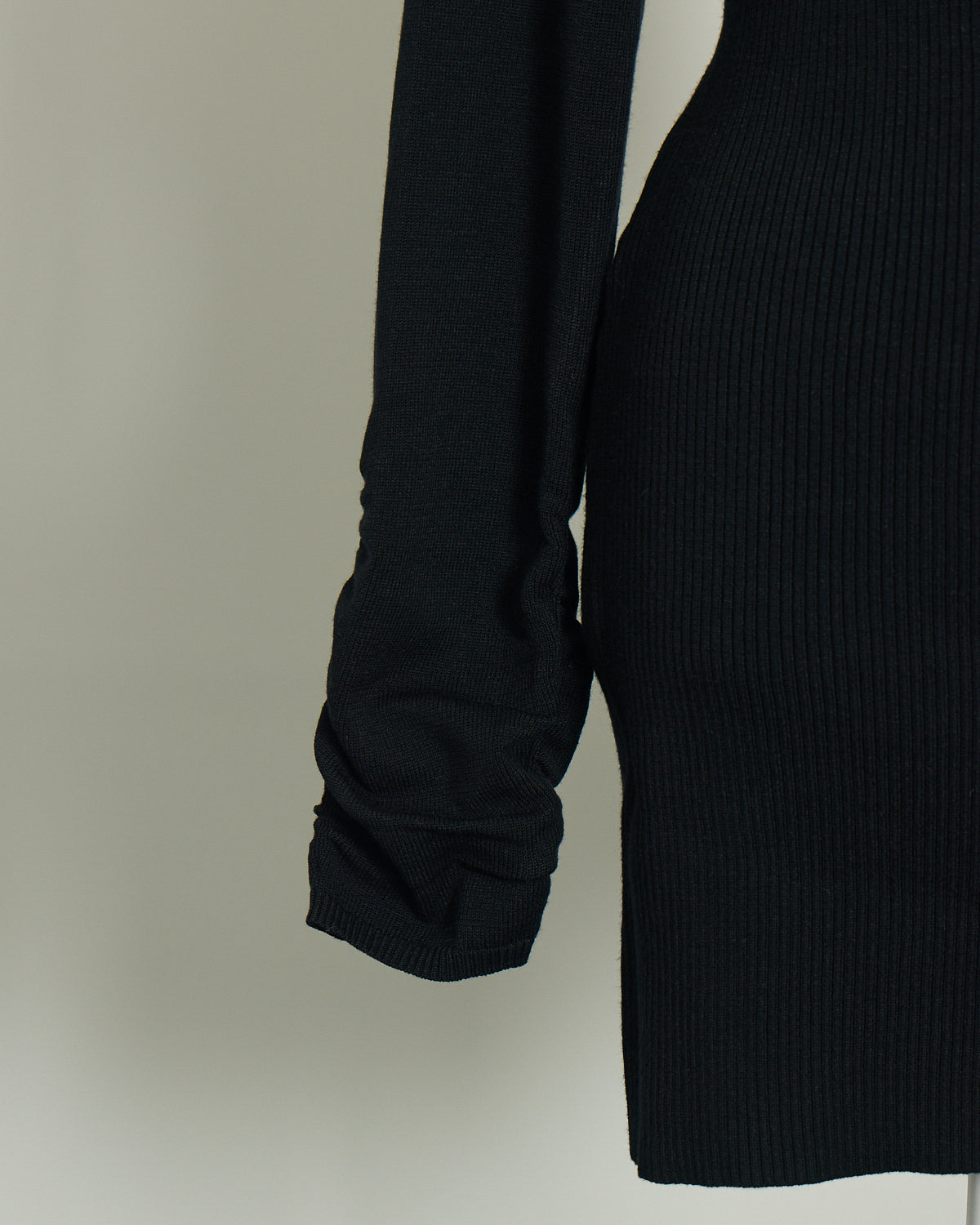 ハートボタンニットワンピセット