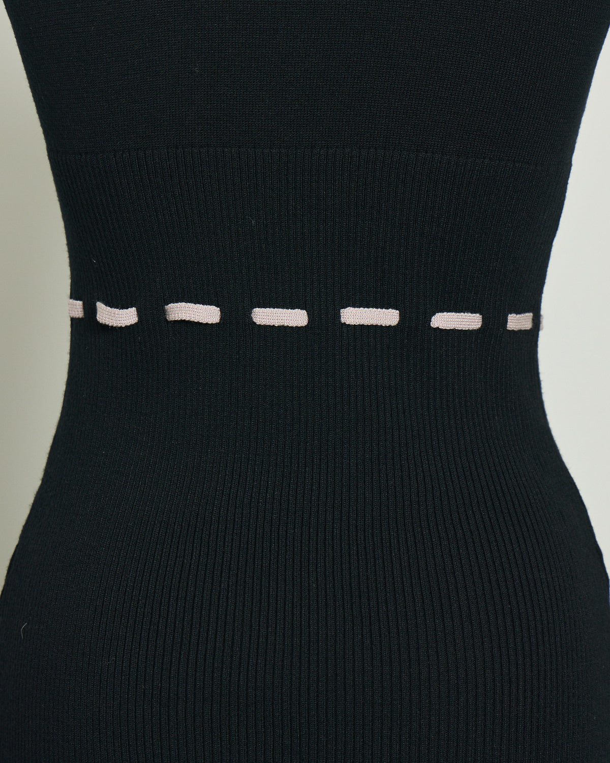 ハートボタンニットワンピセット