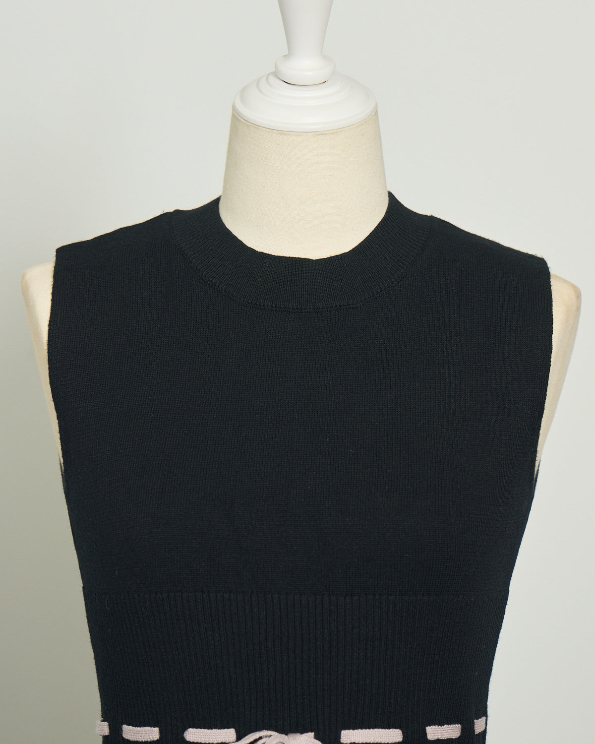 ハートボタンニットワンピセット