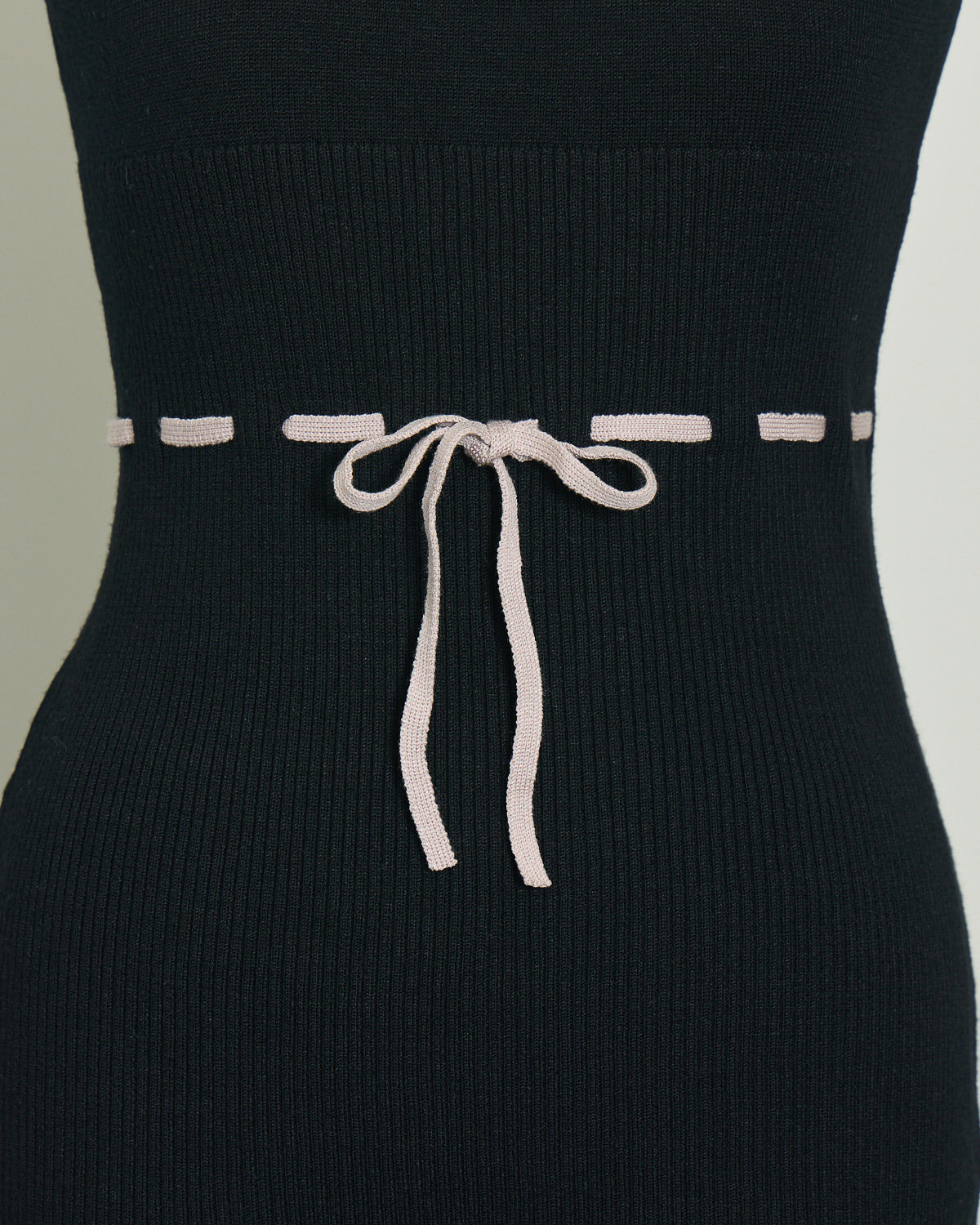 ハートボタンニットワンピセット