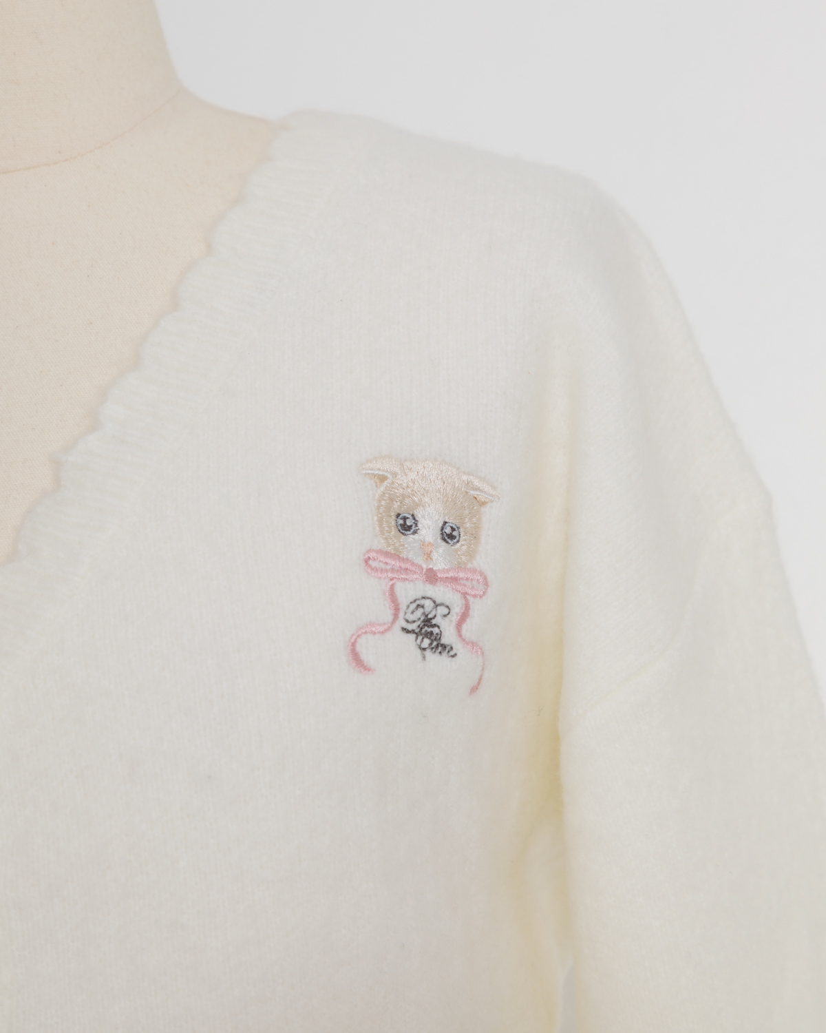 sweet kitten ショート丈カーディガン