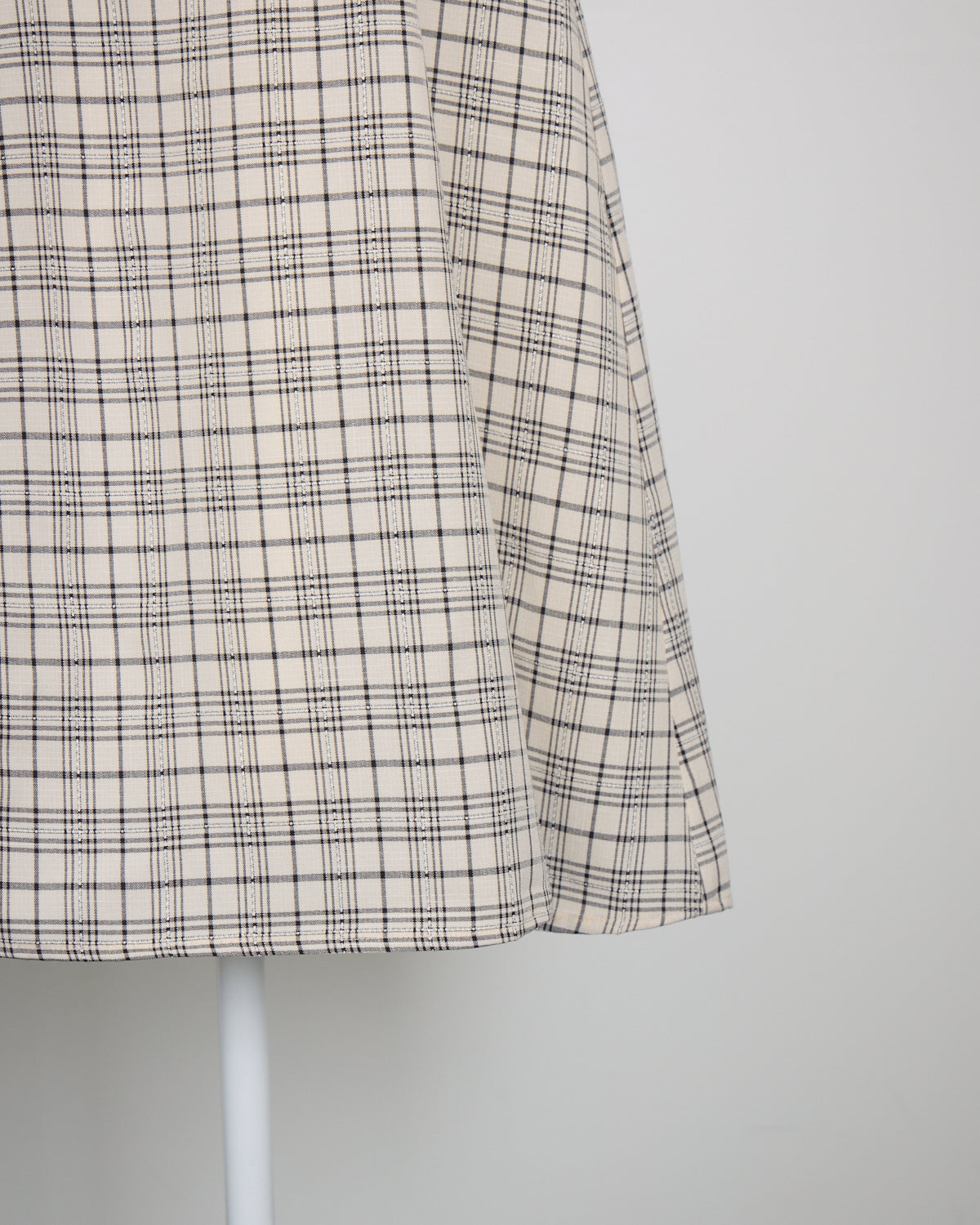 コットンフリルリボンロングワンピース