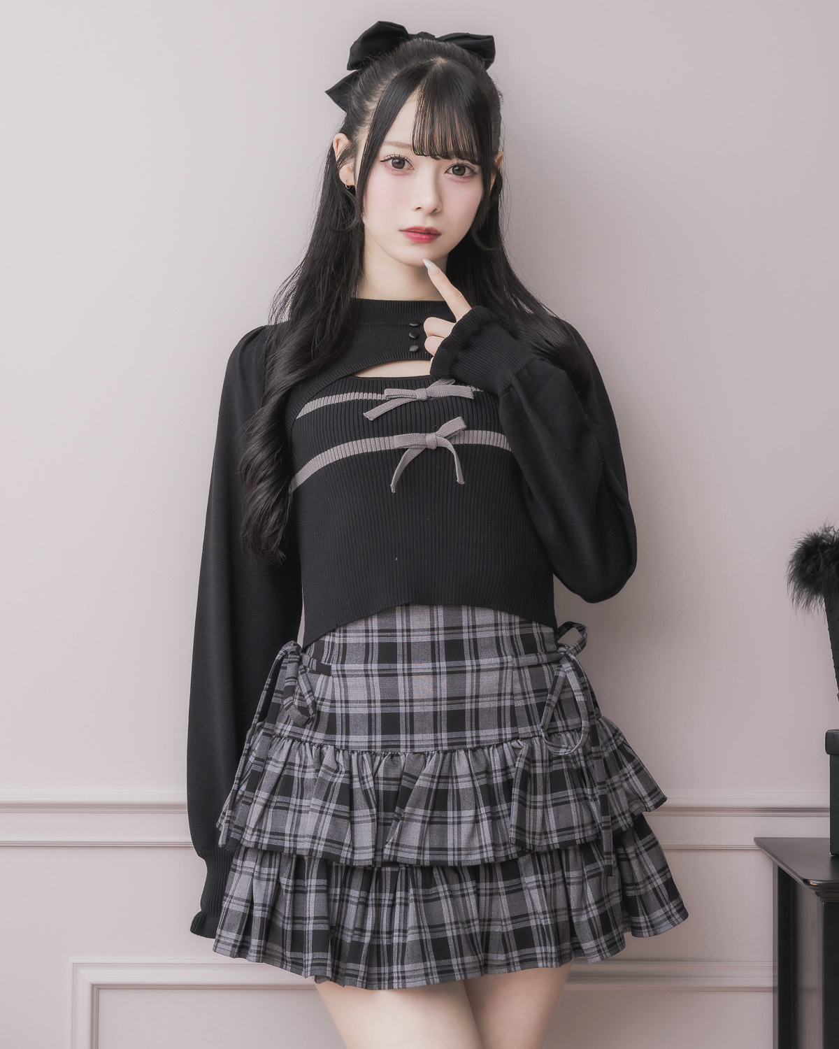 ダブルリボンニットセット – pium ダブルリボンニットセット – pium