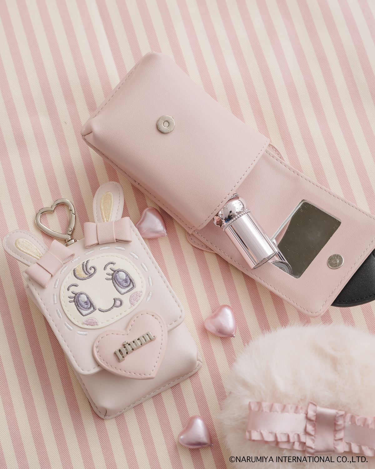 pium×Mezzo Piano ベリエちゃんリップケースチャーム