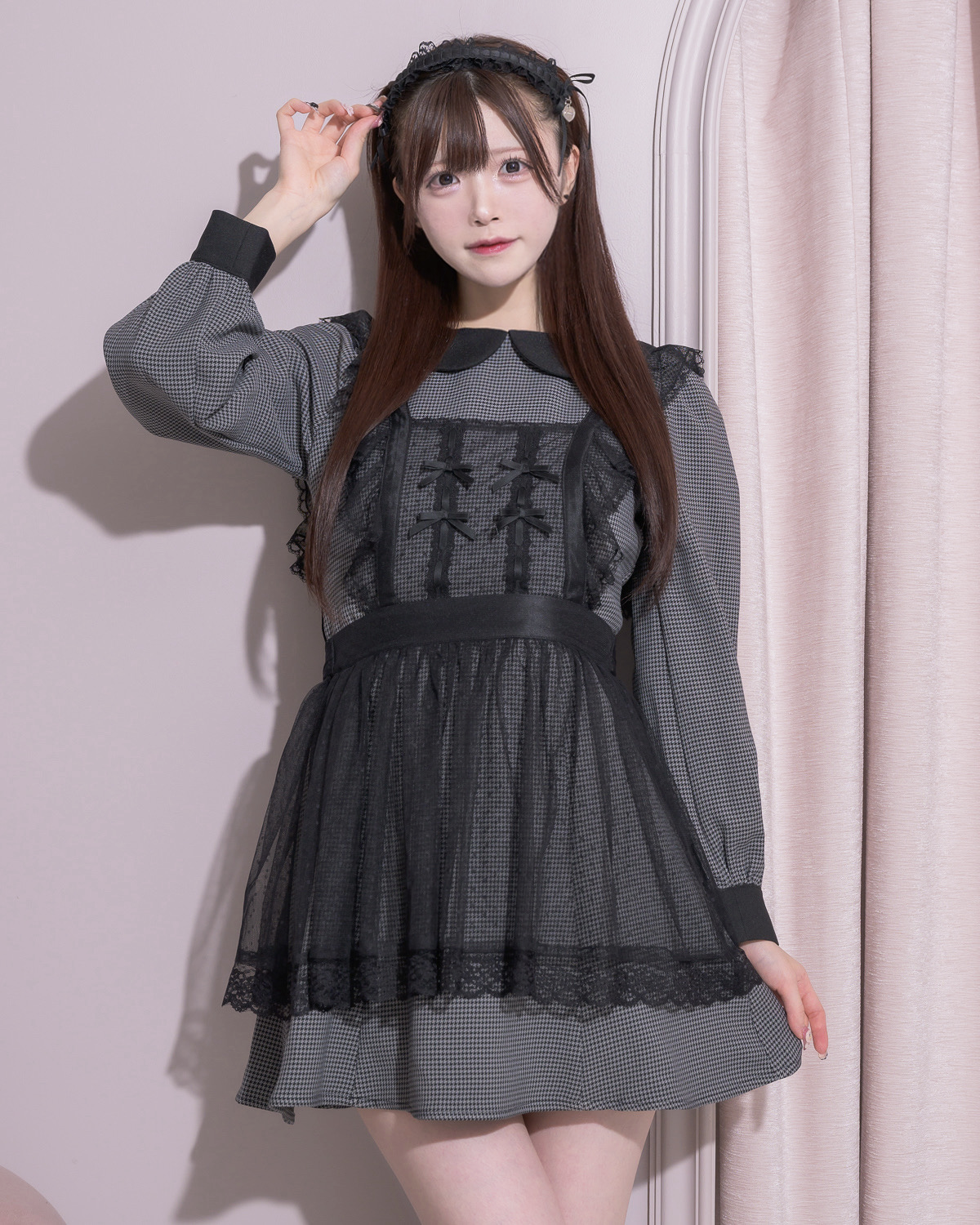 モデル身長:161cm/着用カラー:ミックス