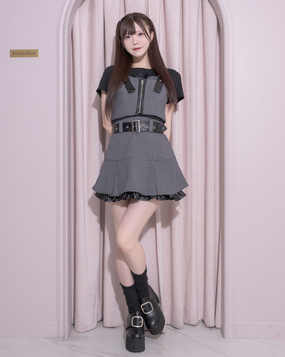 モデル身長:161cm/着用カラー:ミックス