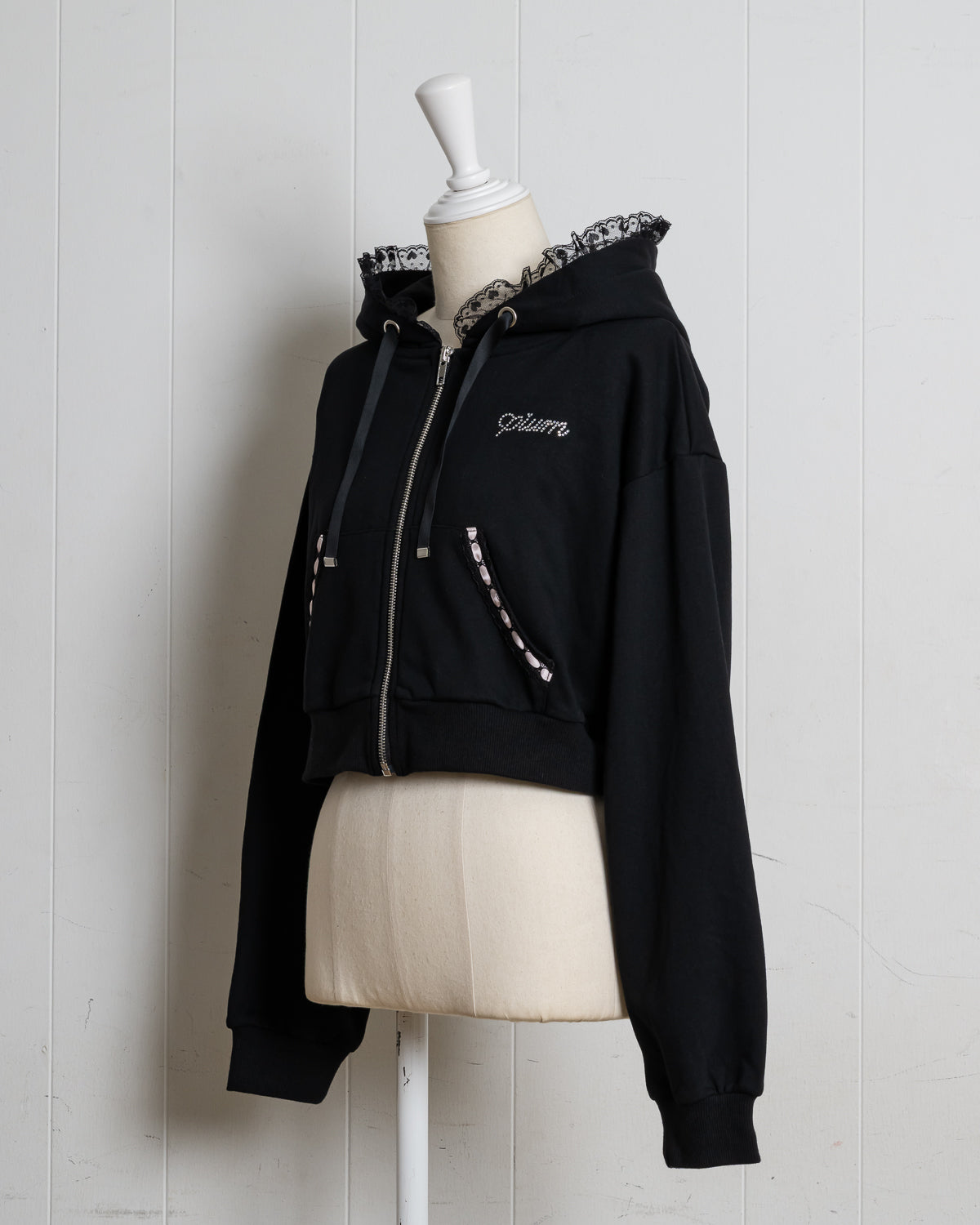はしごレースフリルパーカーセット