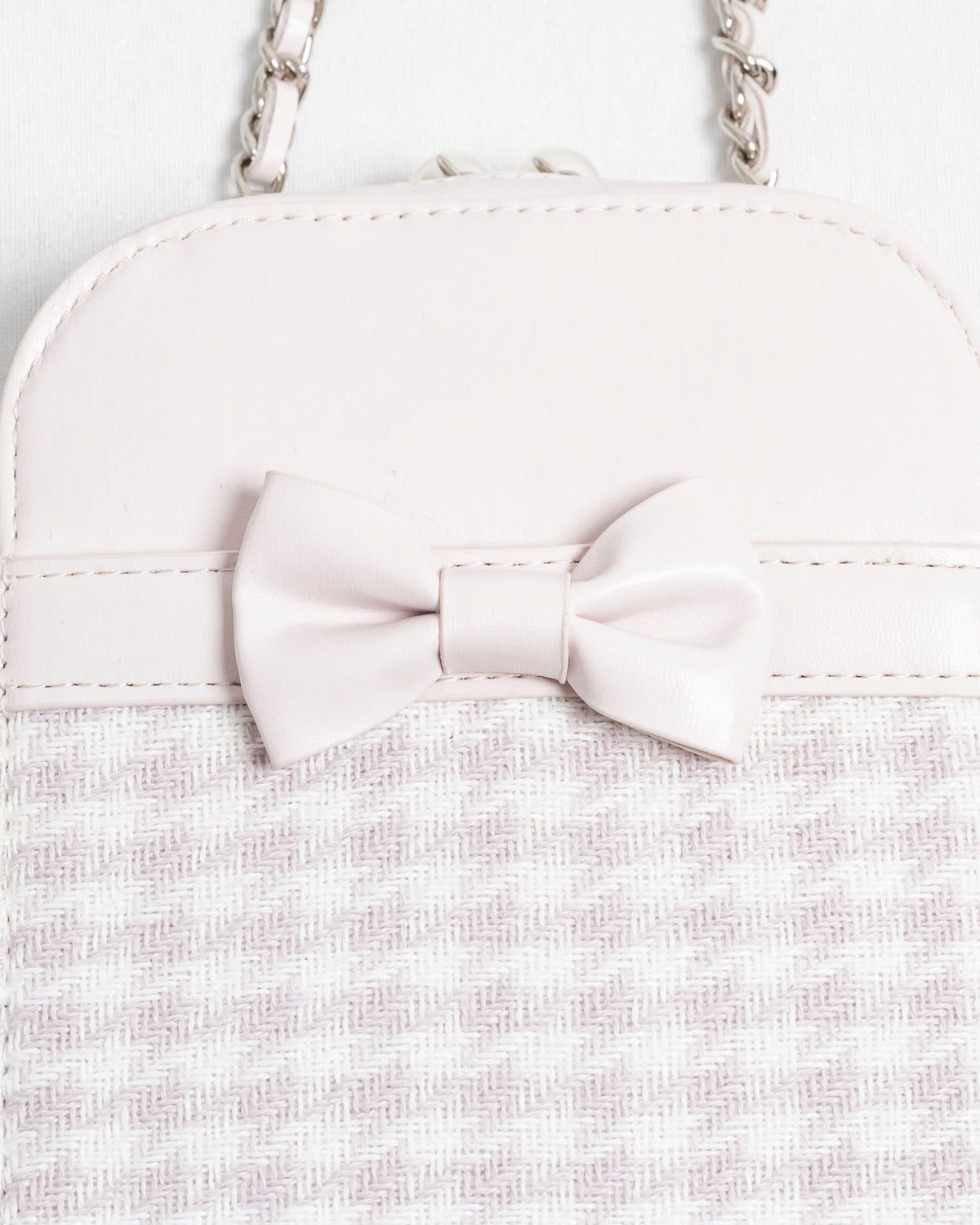 フロントリボン千鳥柄フォンホルダー