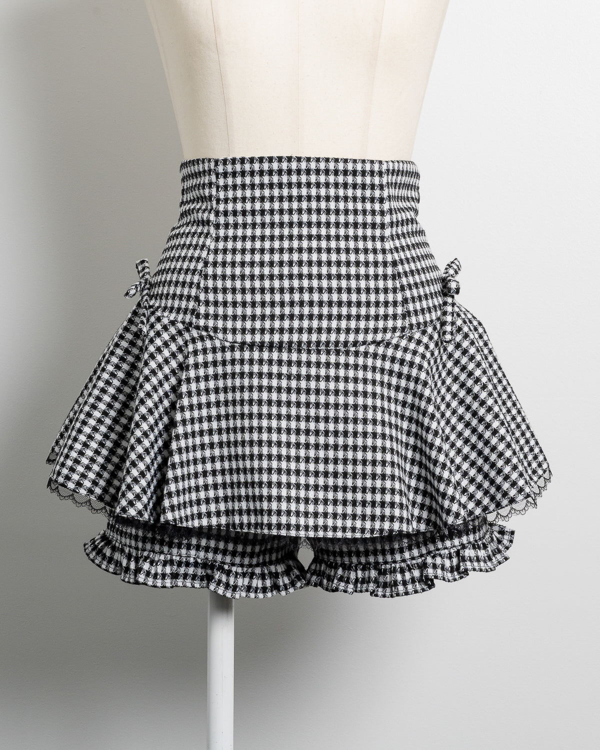 ハイウエストフレアフリルスカパン