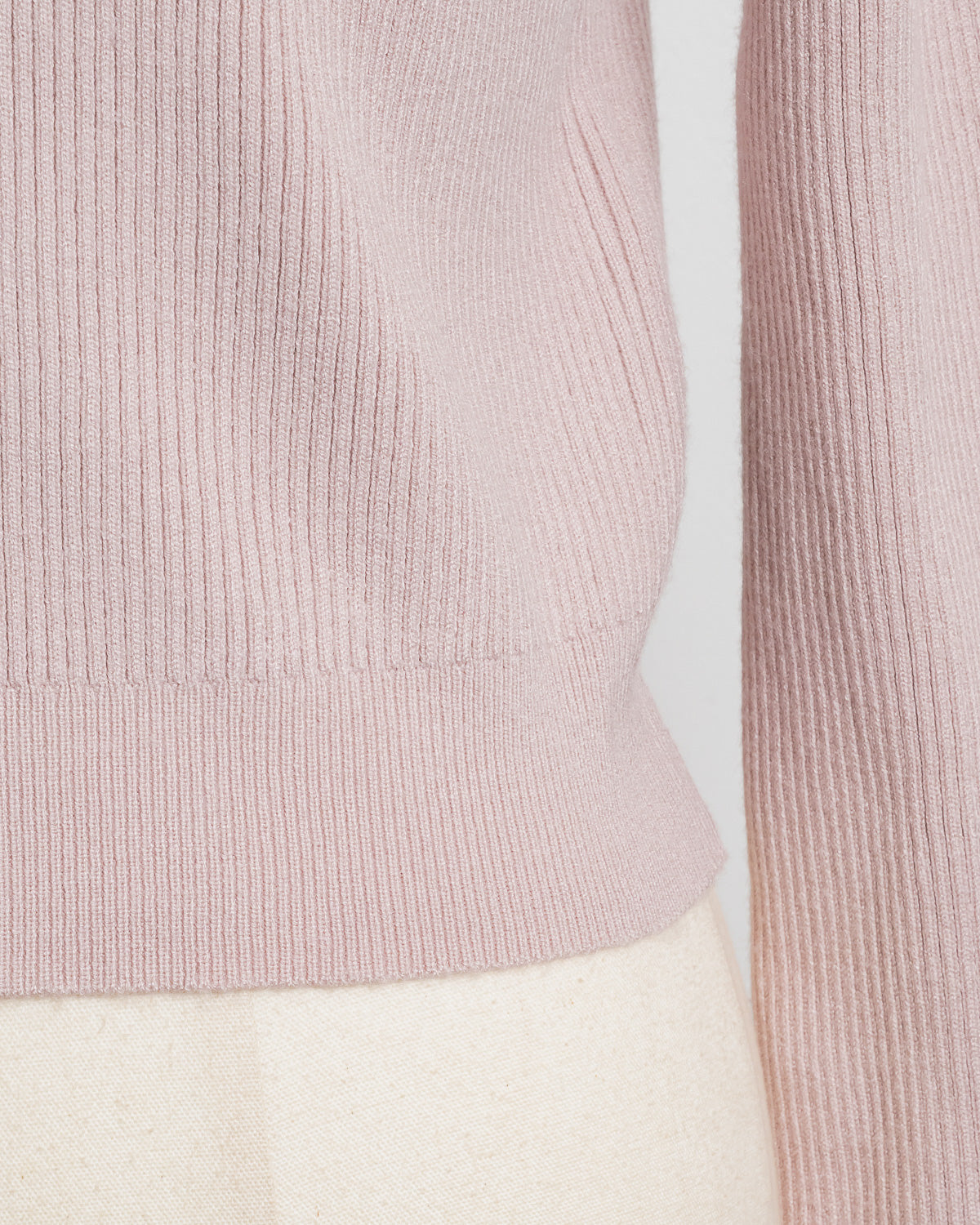 スクエアフリルドットチュールニット