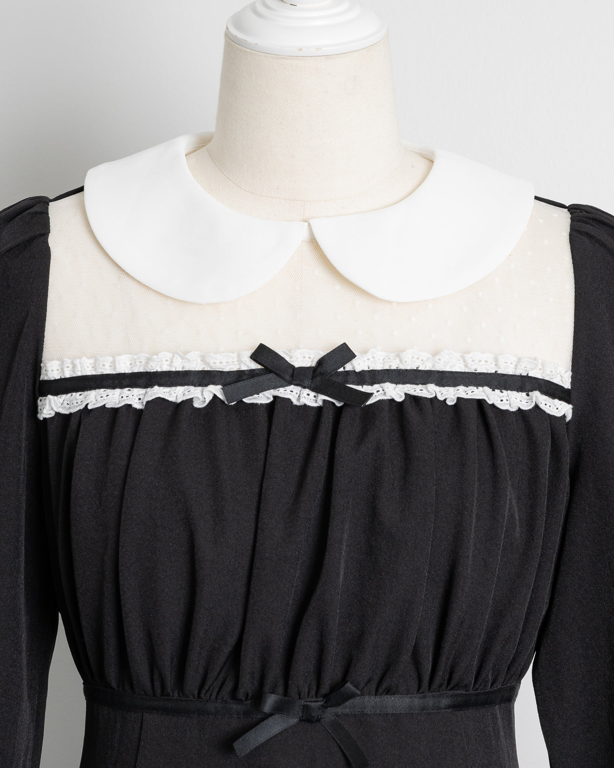 チュール切り替えティアードセットアップ