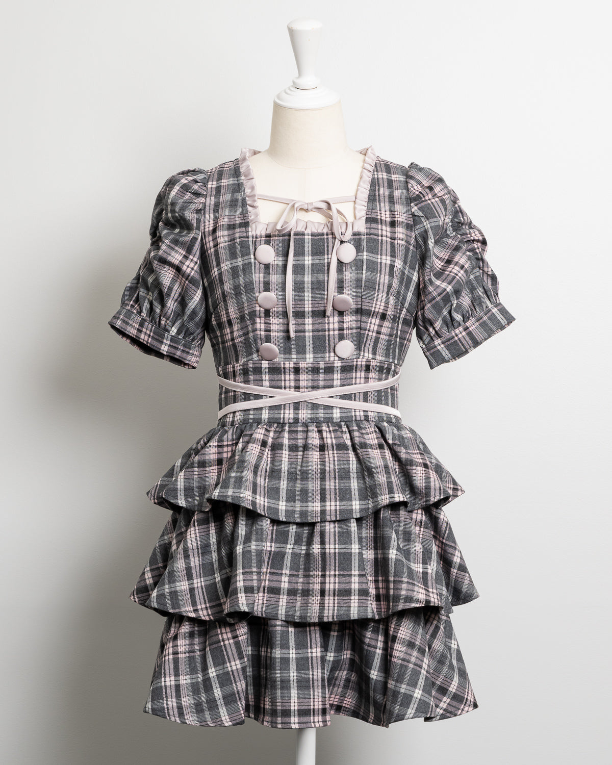 カラー:グレーチェック