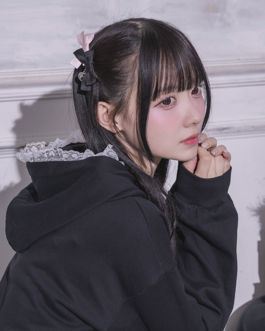 カラー : ピンク×ブラック