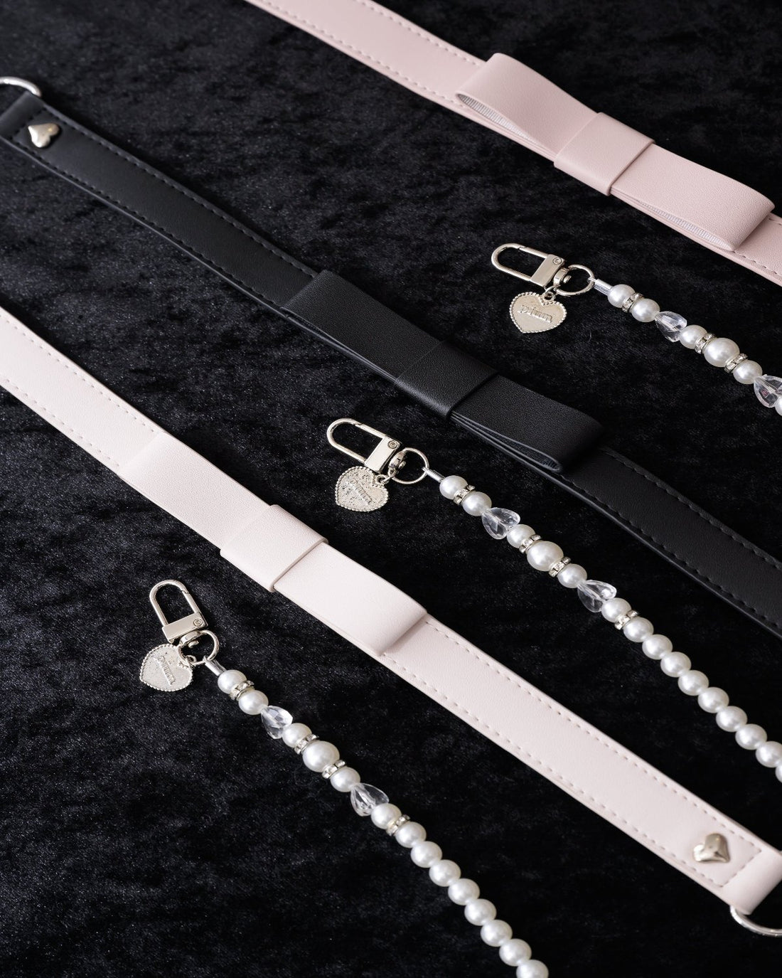 ショルダーリボンパールチェーン