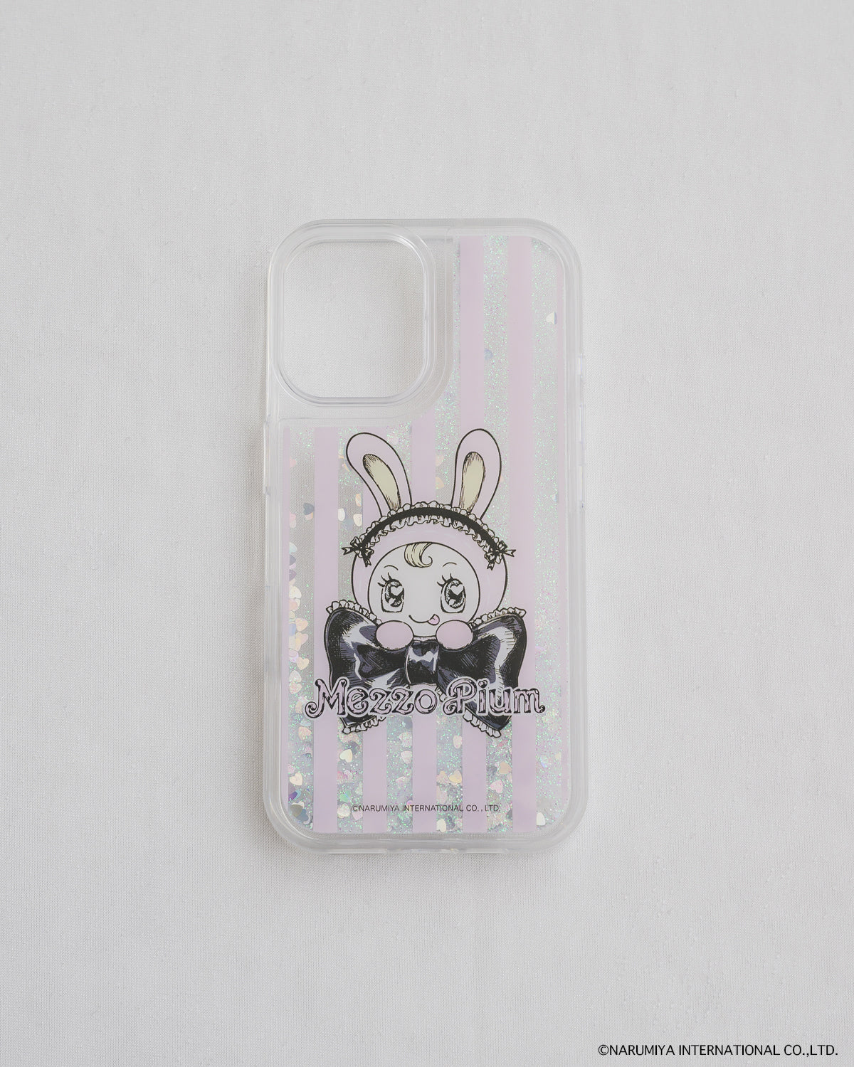 pium×Mezzo Piano リボンベリエちゃんiPhoneケース