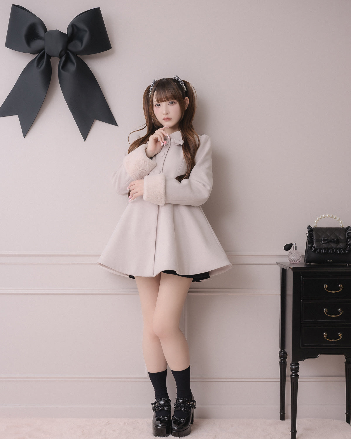 Aセット/モデル身長:162cm