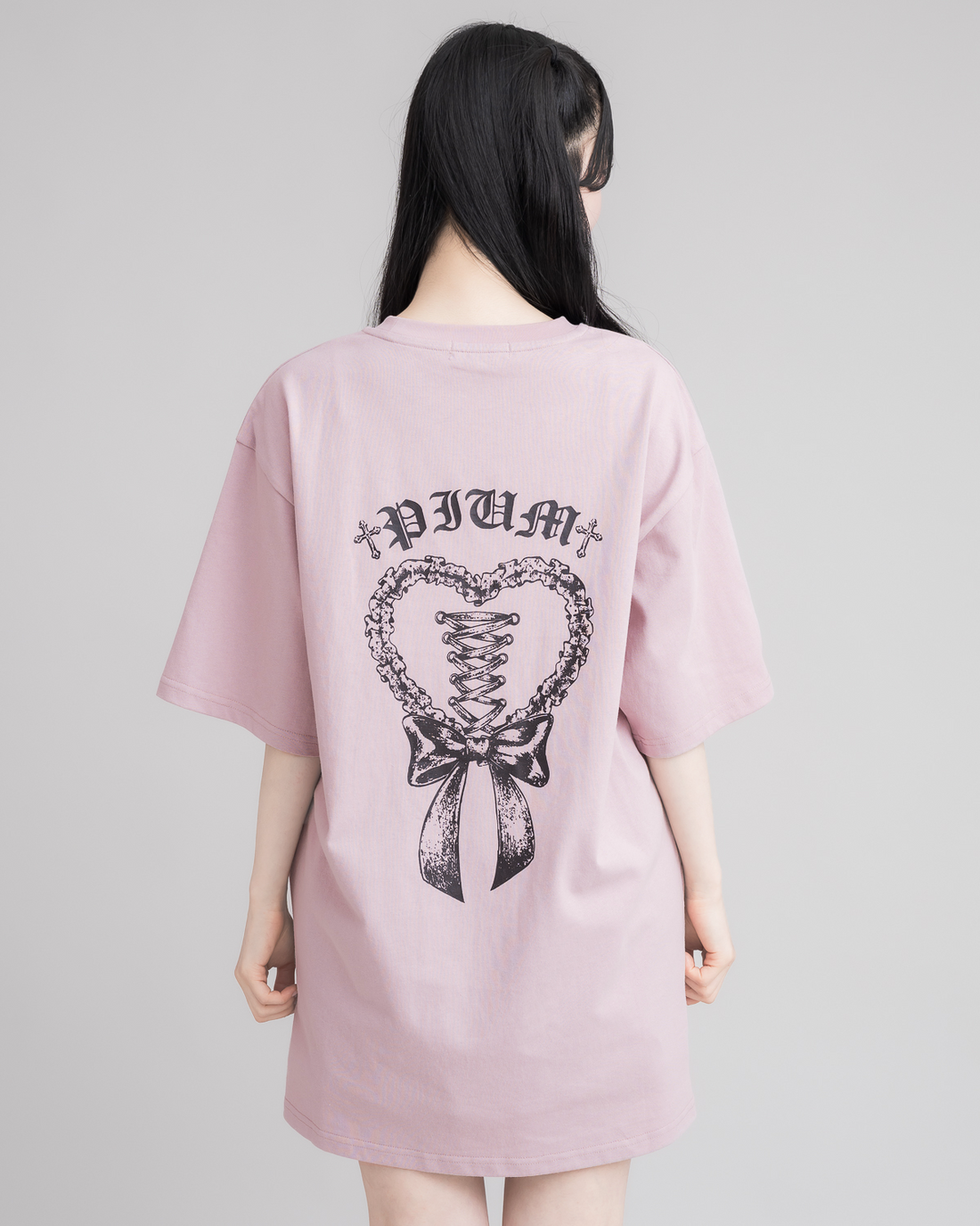 モデル身長:155cm/着用カラー:ピンク