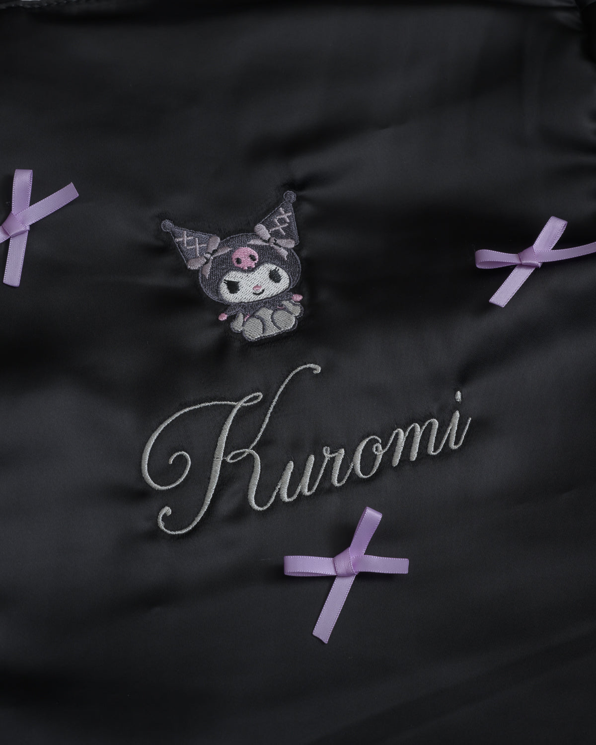 サンリオキャラクターズコラボサテンフリルトートバッグ