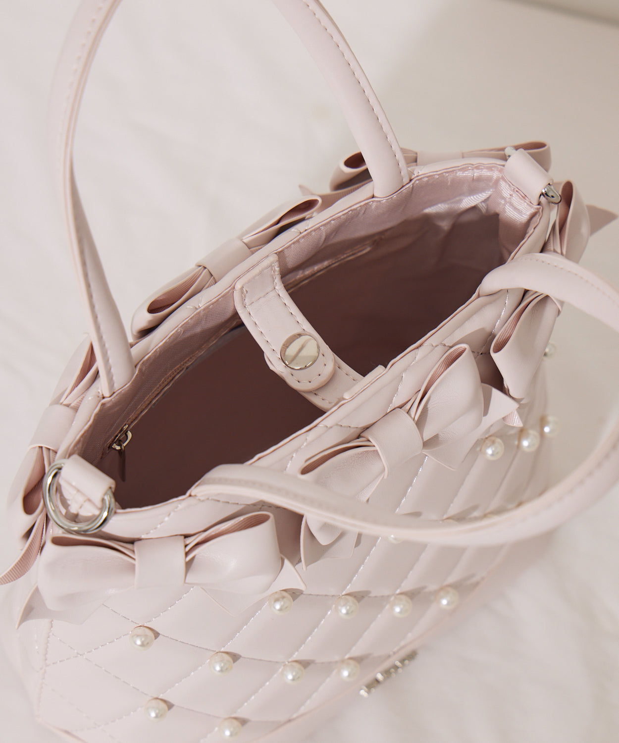 キルティングリボンバッグ