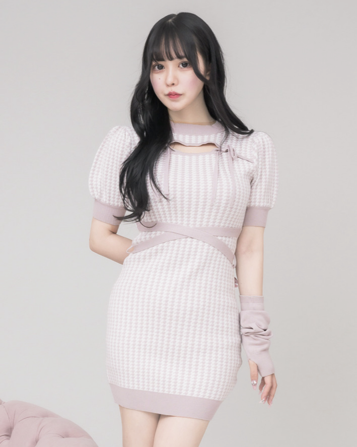 モデル身長:157cm/着用カラー:ピンク
