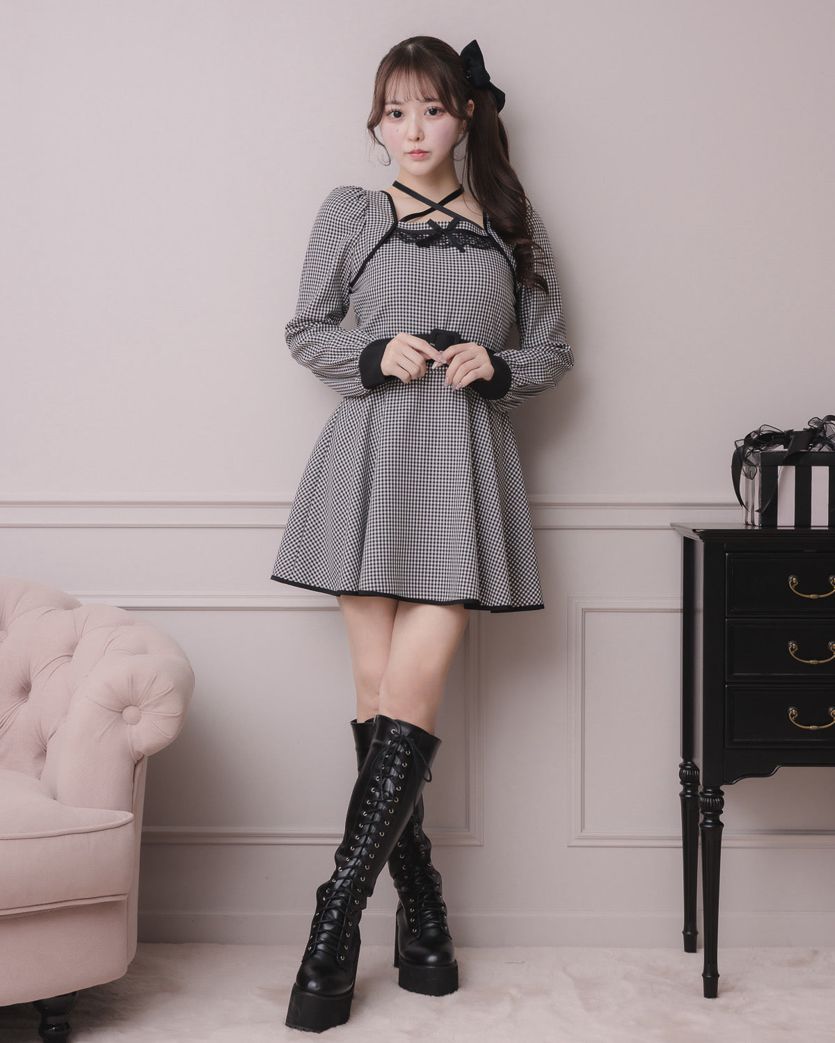 Aセット/モデル身長:157cm