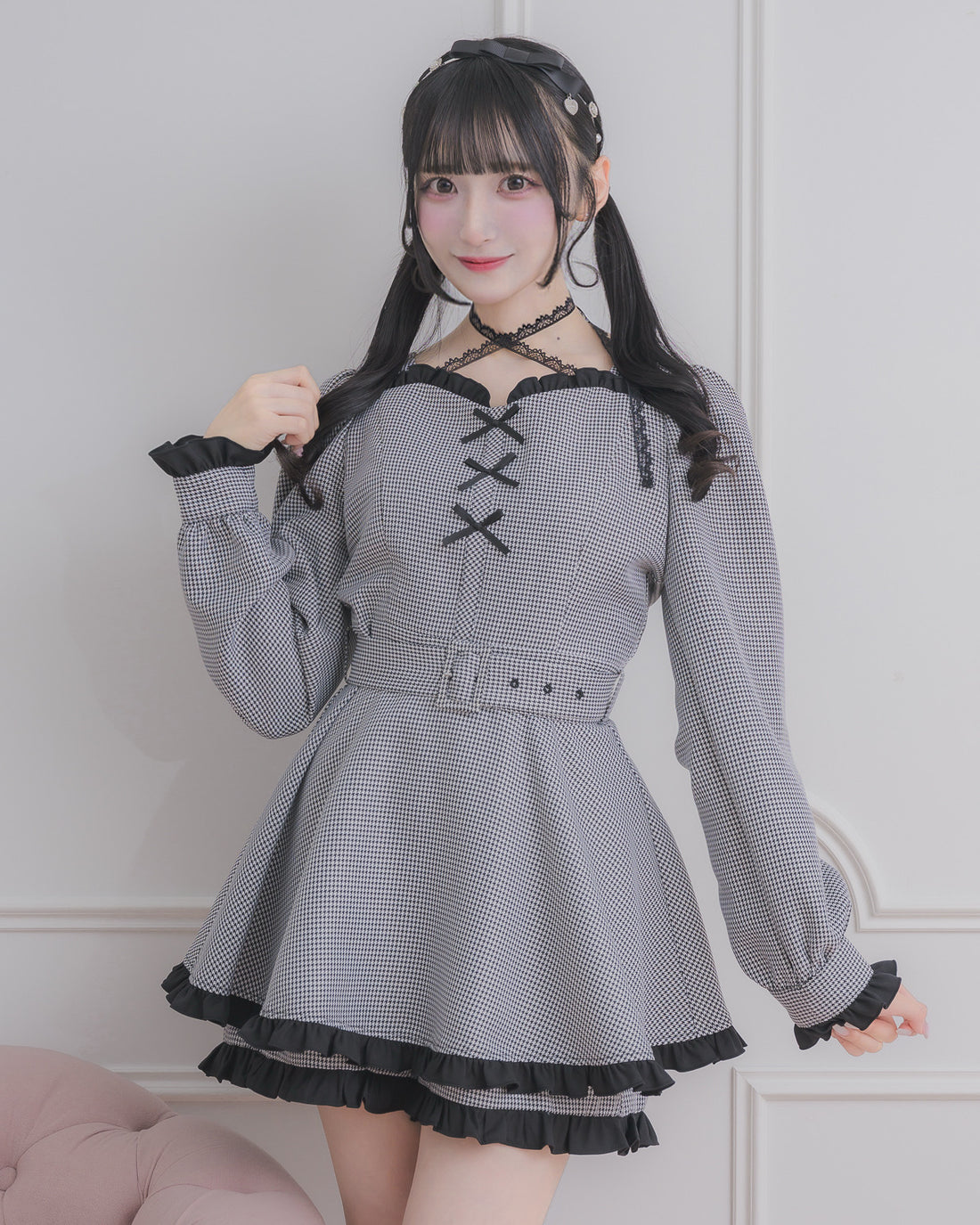 モデル身長:157cm/着用カラー : ミックス