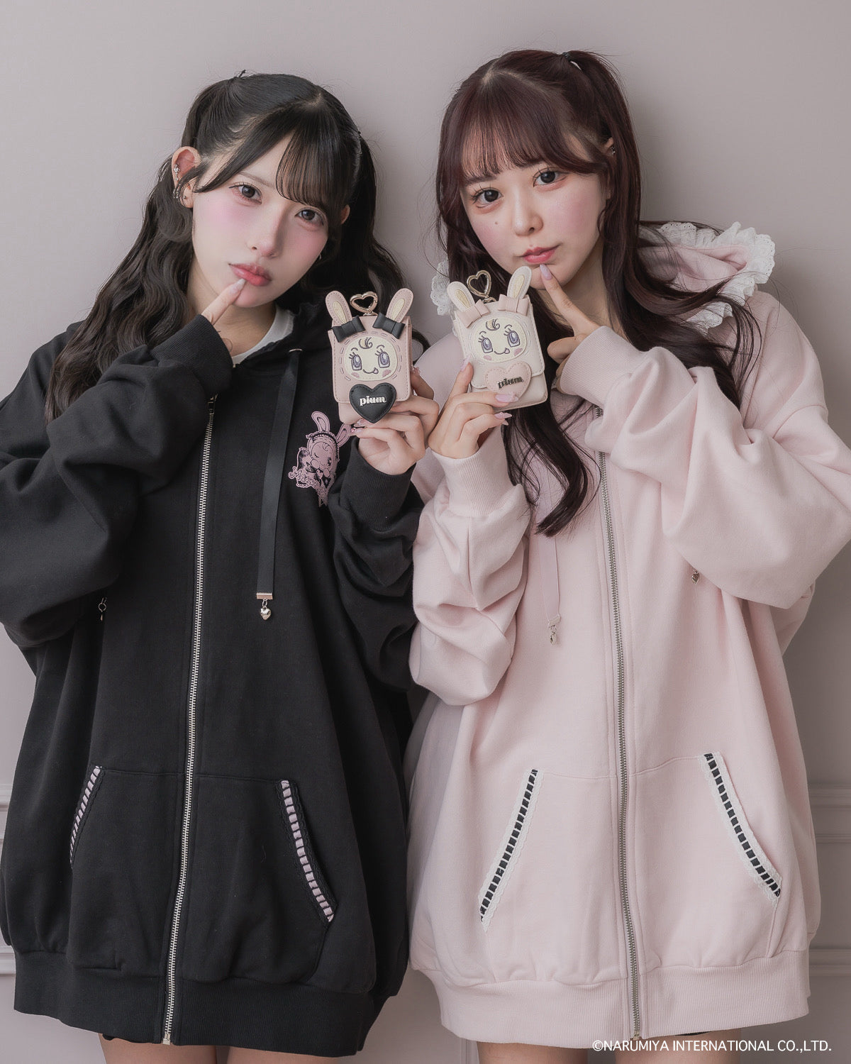 pium×Mezzo Piano ベリエちゃんリップケースチャーム