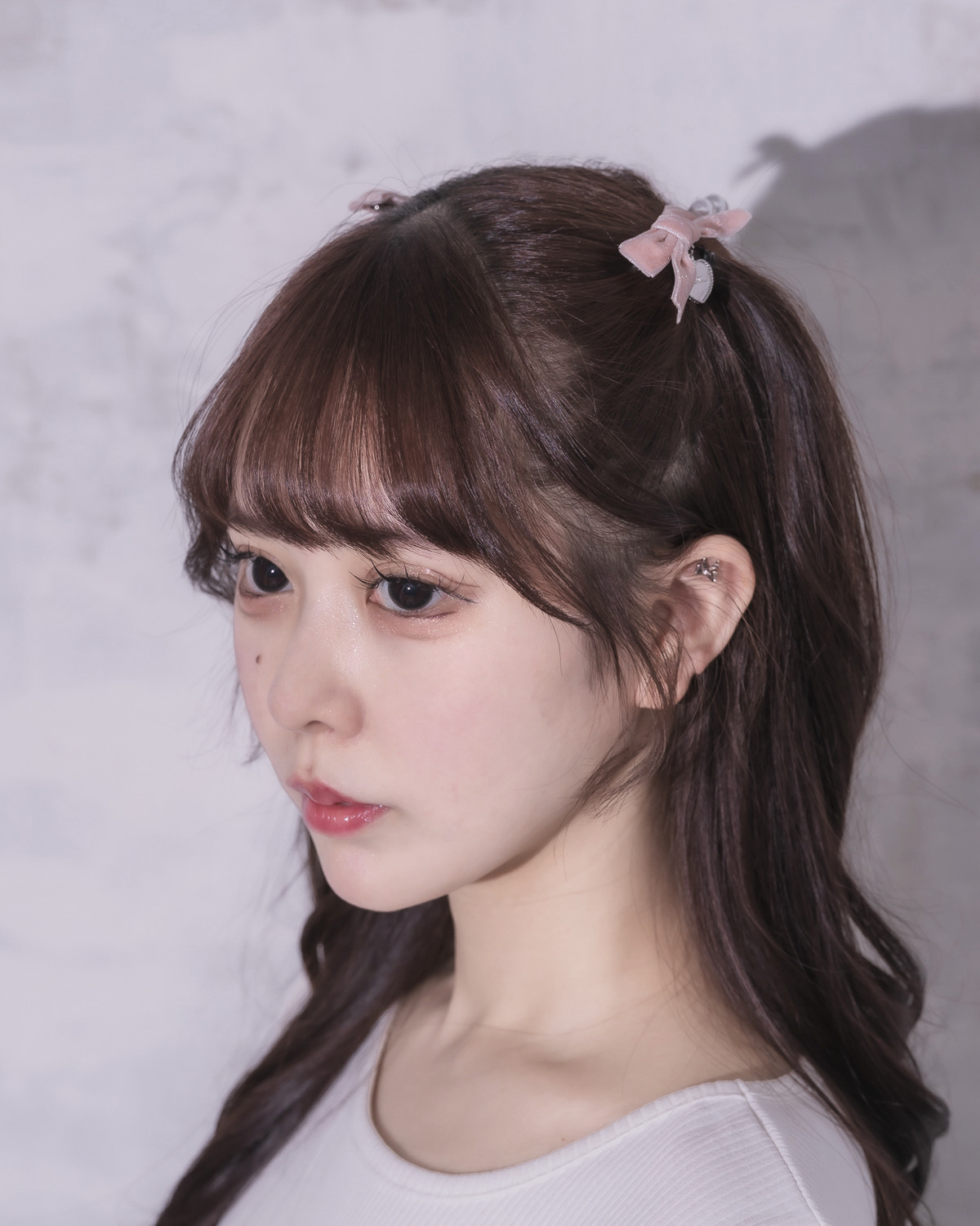 パールビジューベロアリボンクリップセット