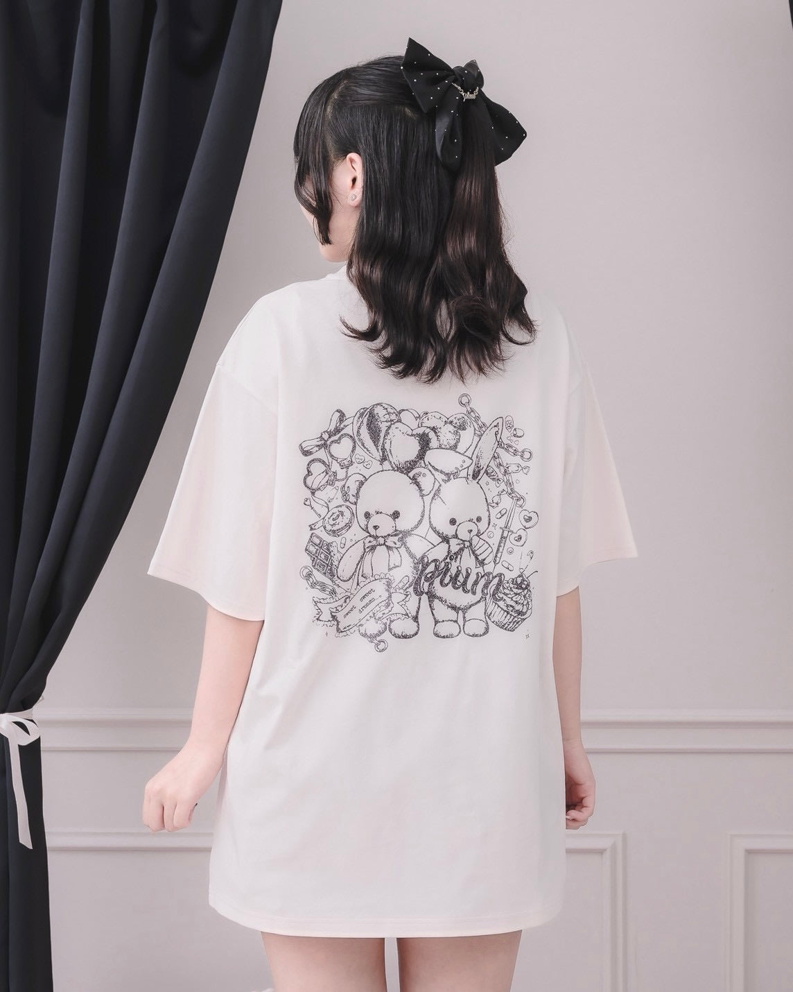 モデル身長:161cm/着用カラー:ピンク