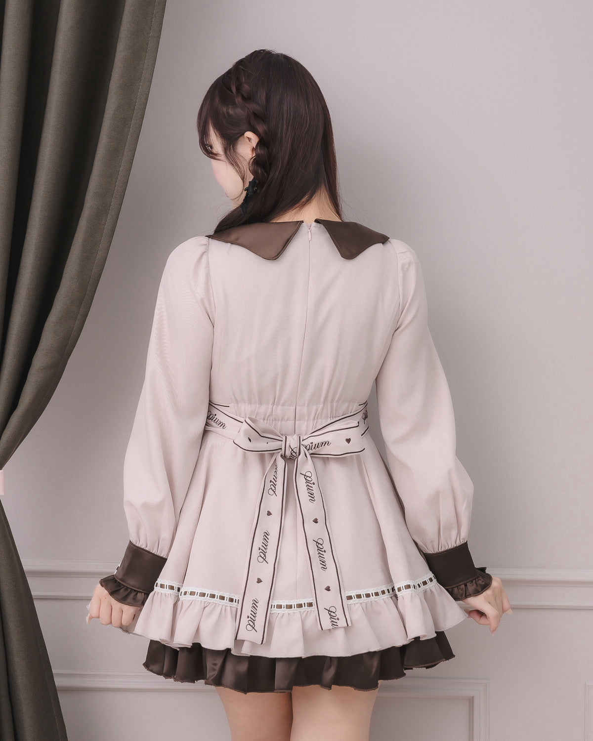 モデル身長:157cm/着用カラー:ピンク