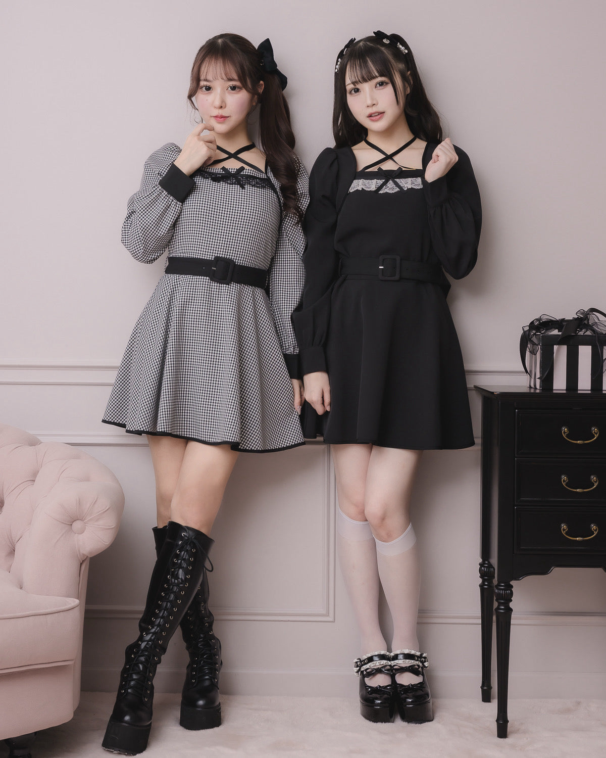 左:Aセット/右:Bセット