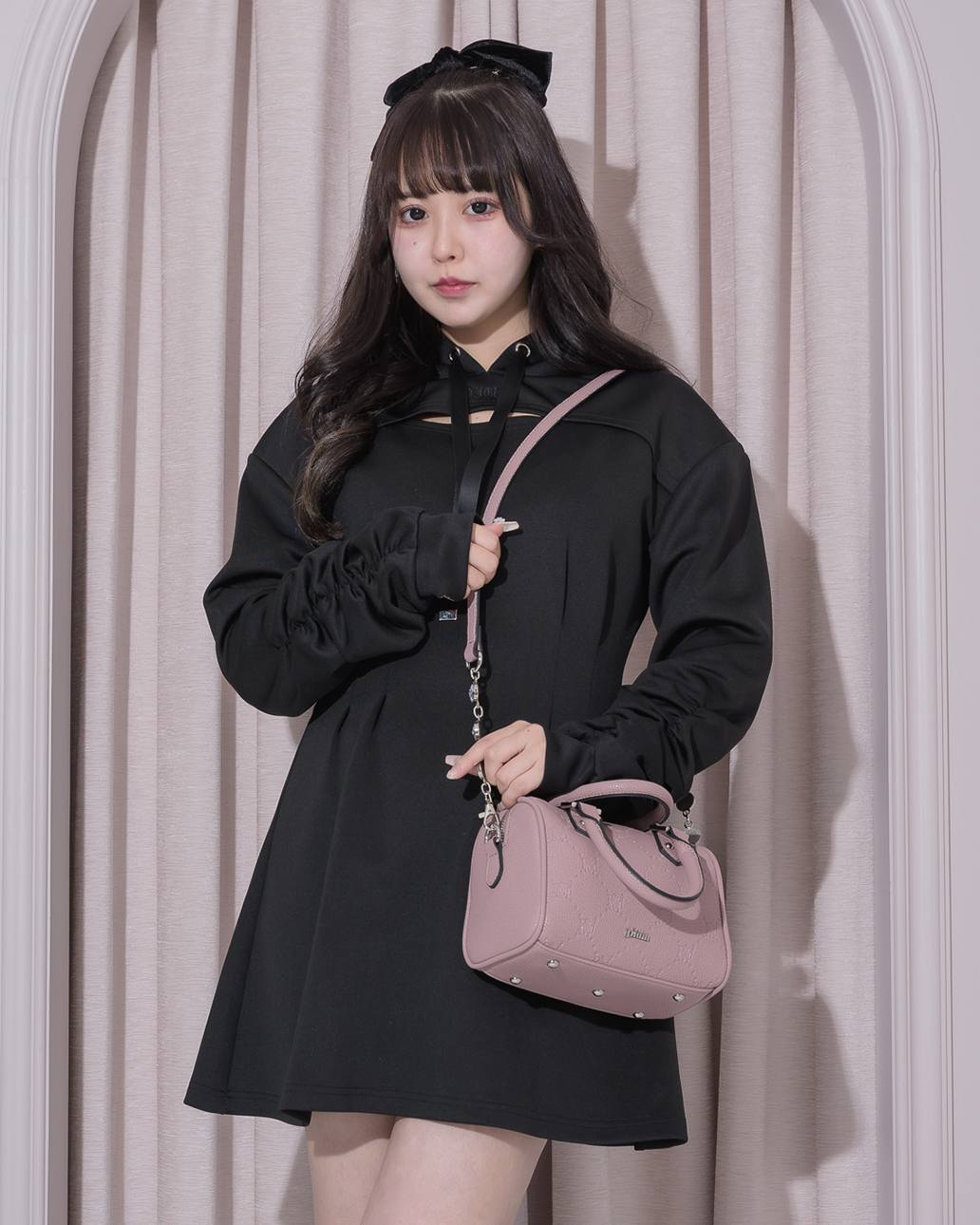 pium モノグラムミニボストンバッグ piumモノグラムミニボストンバッグ
