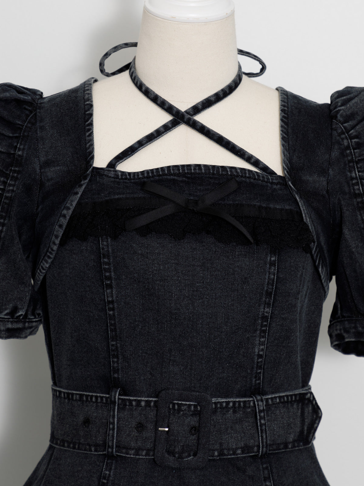 ティアードフリルミニワンピース