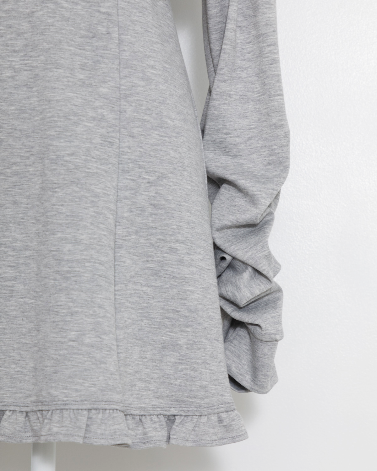 ボンディングワンピ×ショートパーカーセット