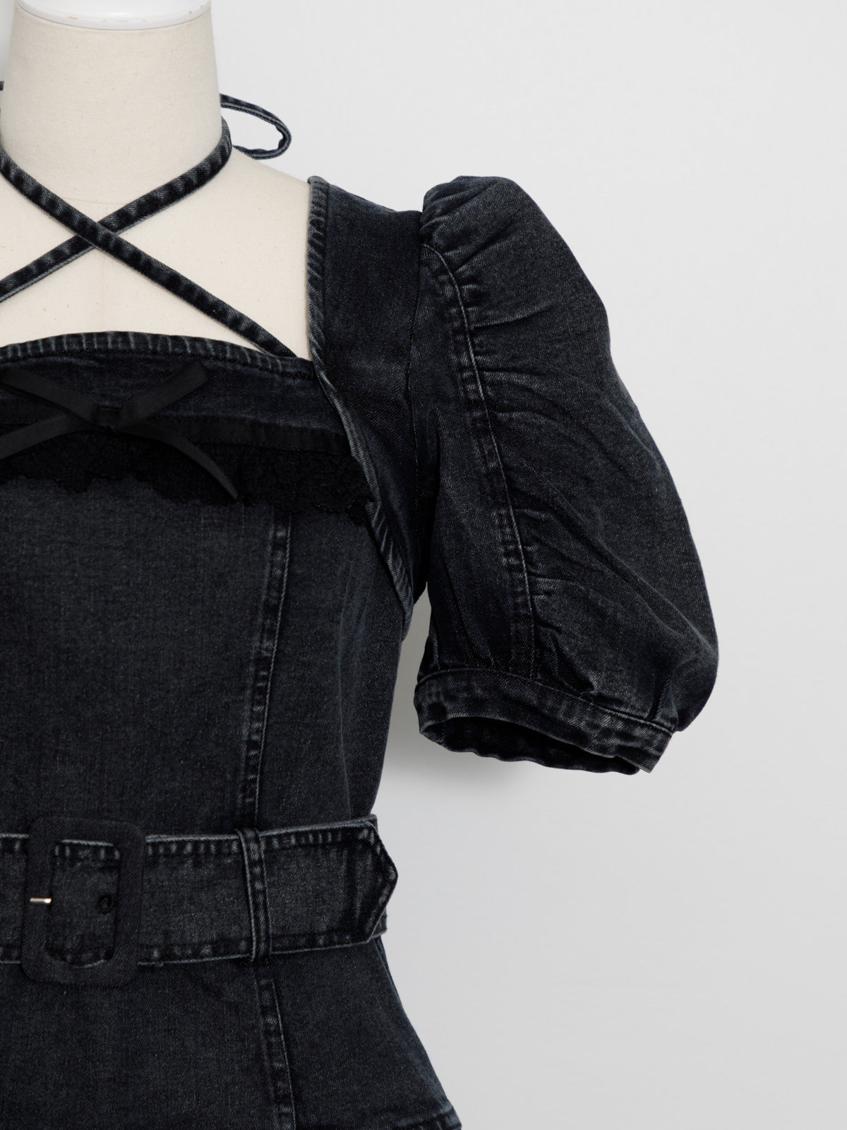 ティアードフリルミニワンピース