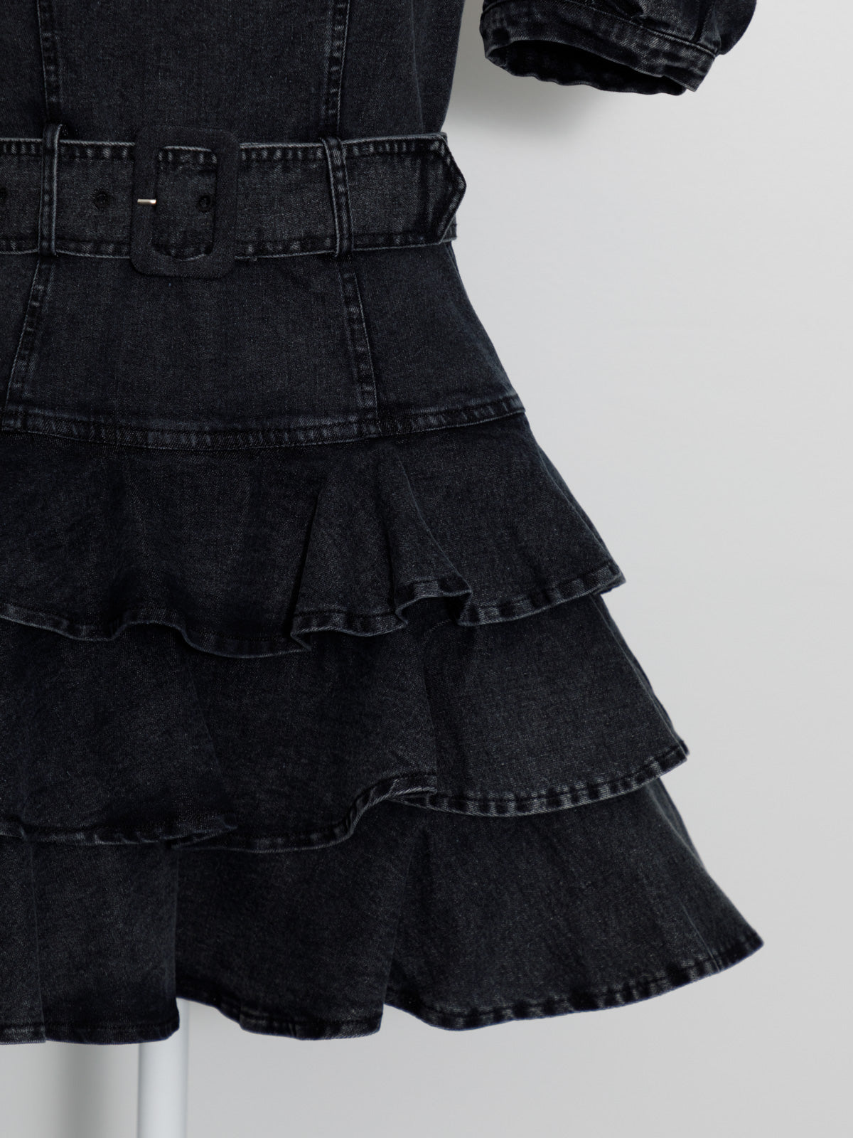 ティアードフリルミニワンピース