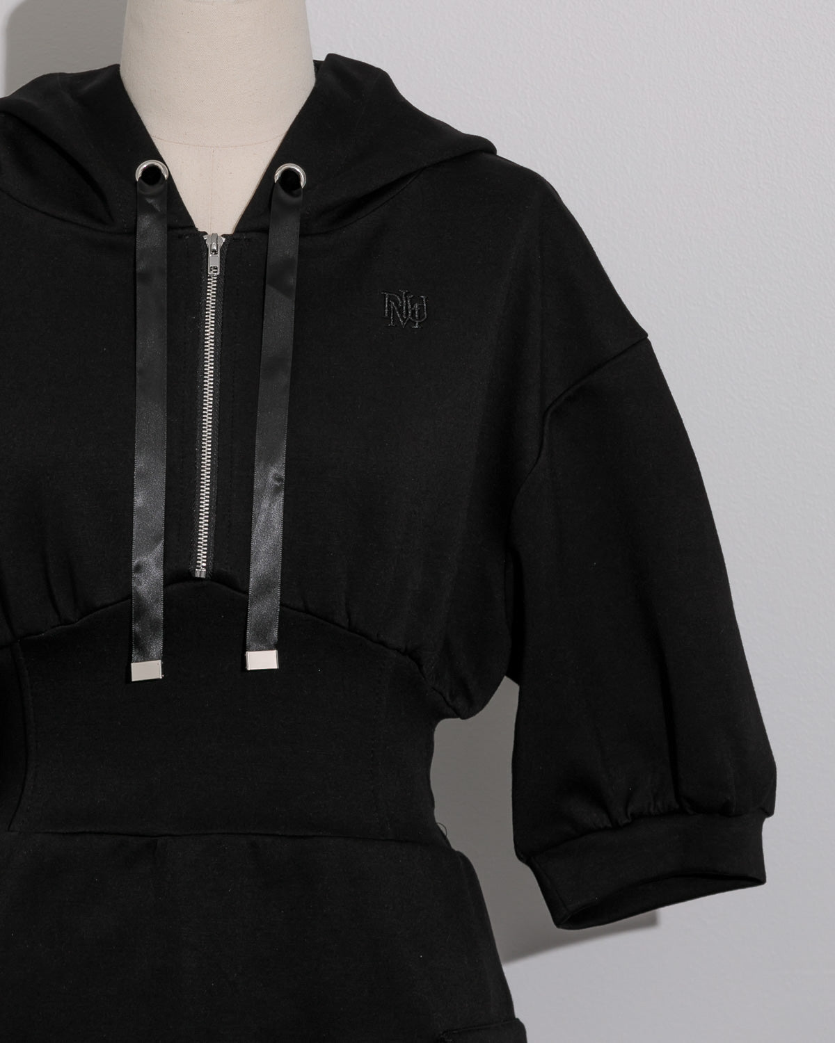 スタッズポケットスウェットワンピ