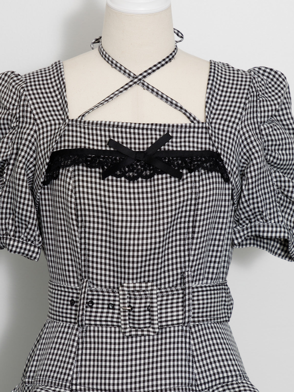 ティアードフリルミニワンピース