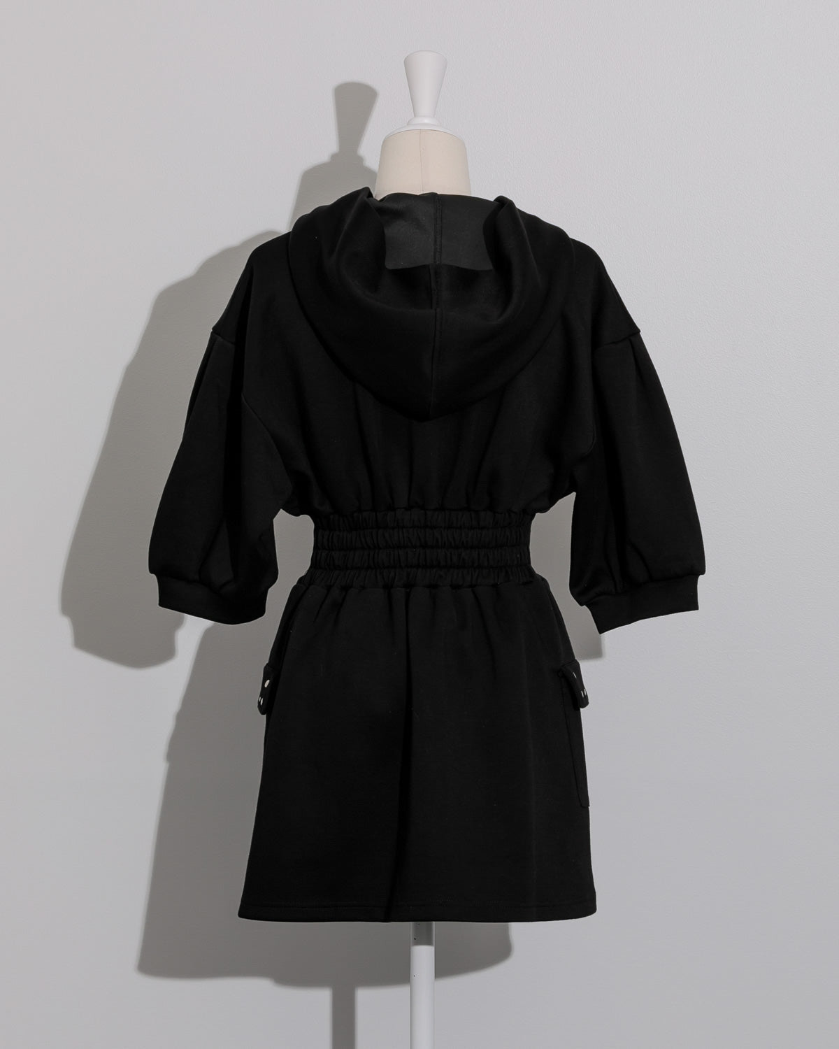 スタッズポケットスウェットワンピ