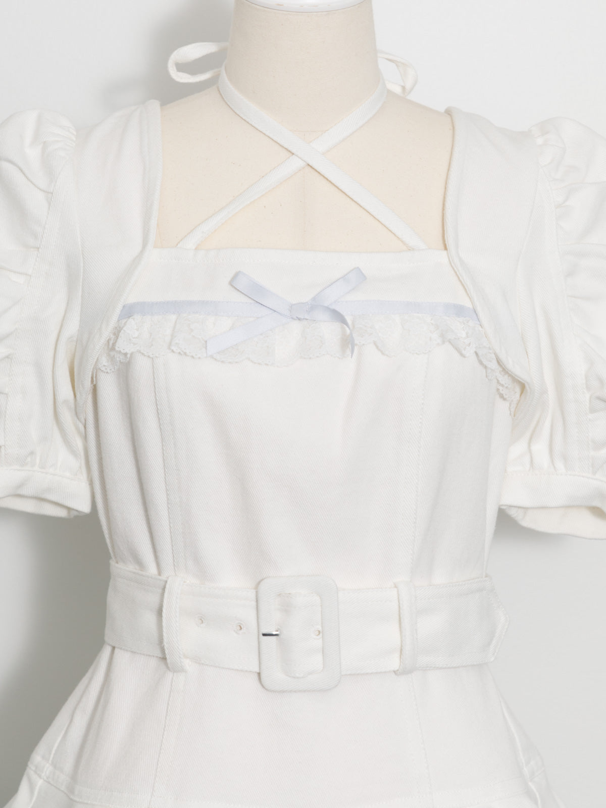 ティアードフリルミニワンピース