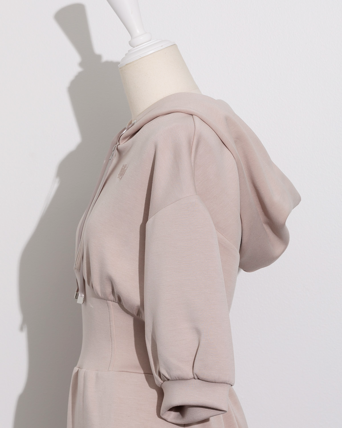 スタッズポケットスウェットワンピ