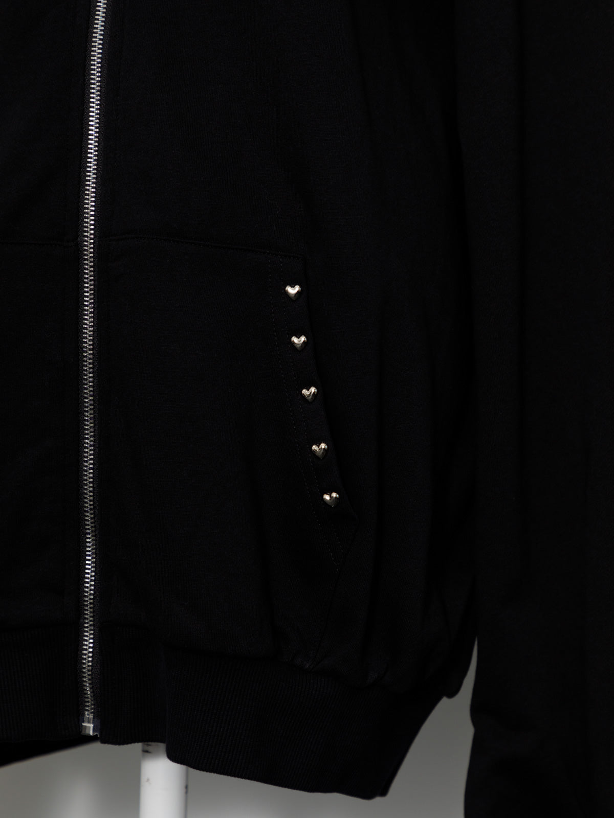 pium ribbon portion オーバーサイズジップパーカー